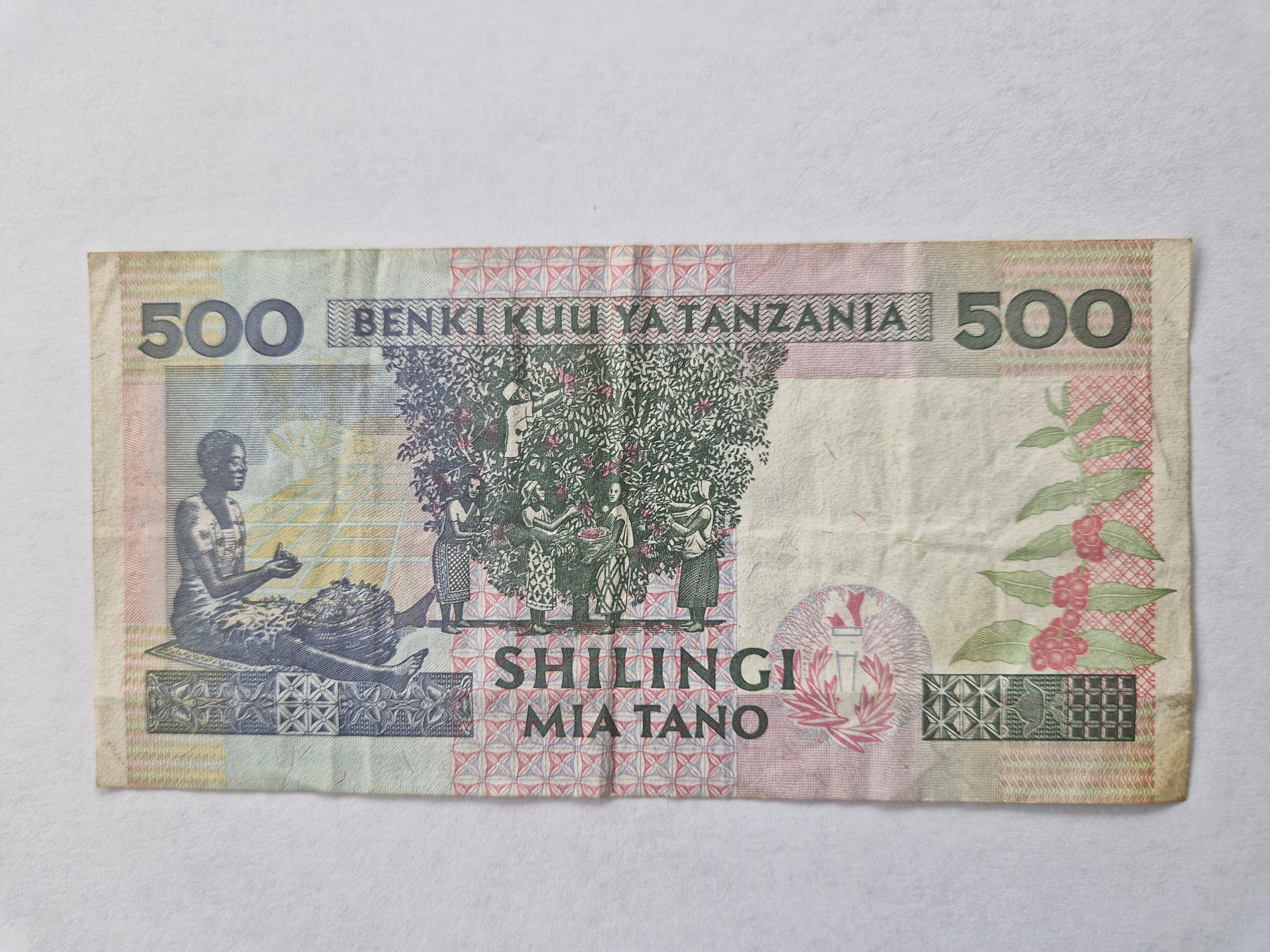 500 Shilingi Tanzania