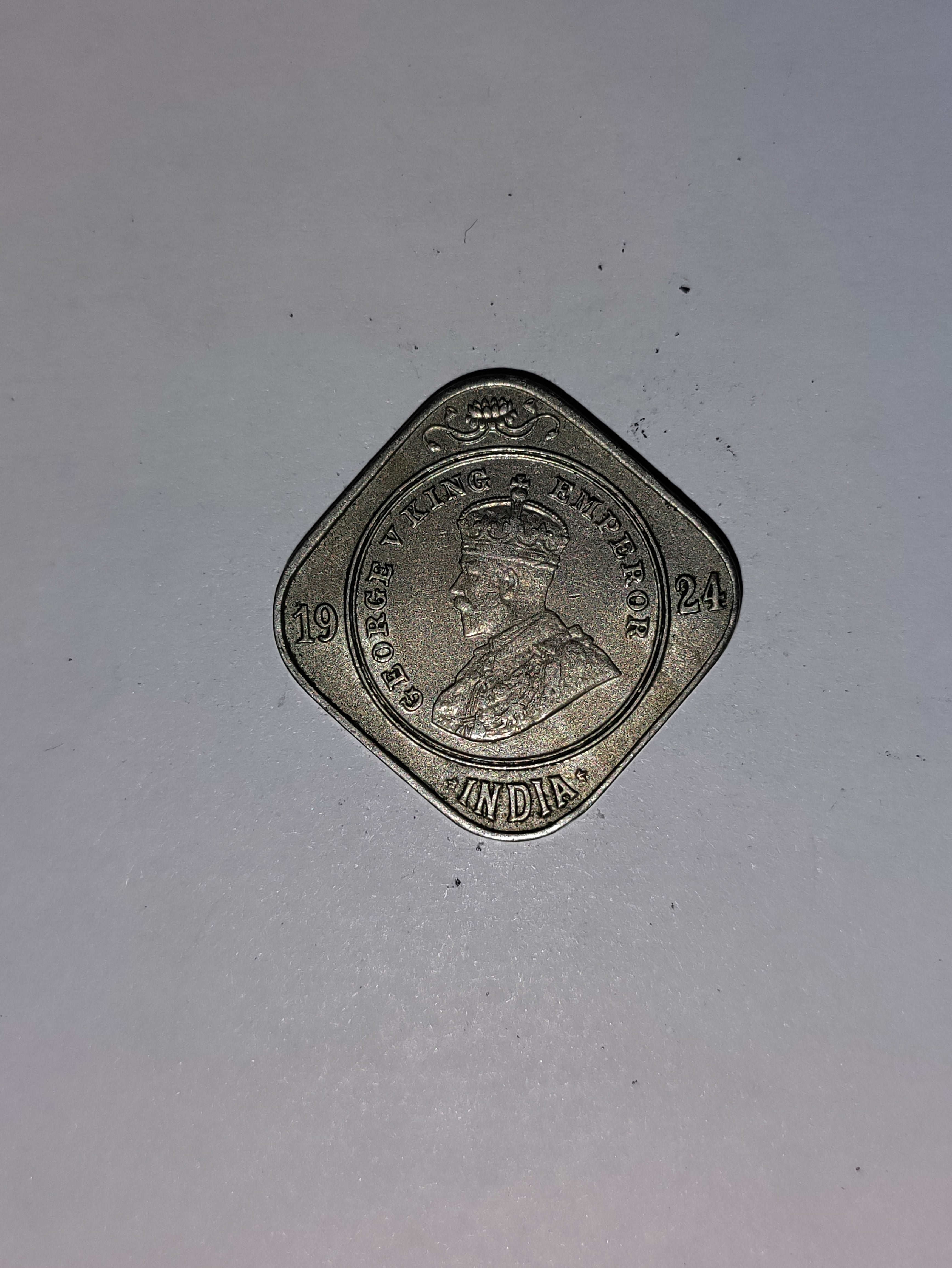 Two Annas India 1924
