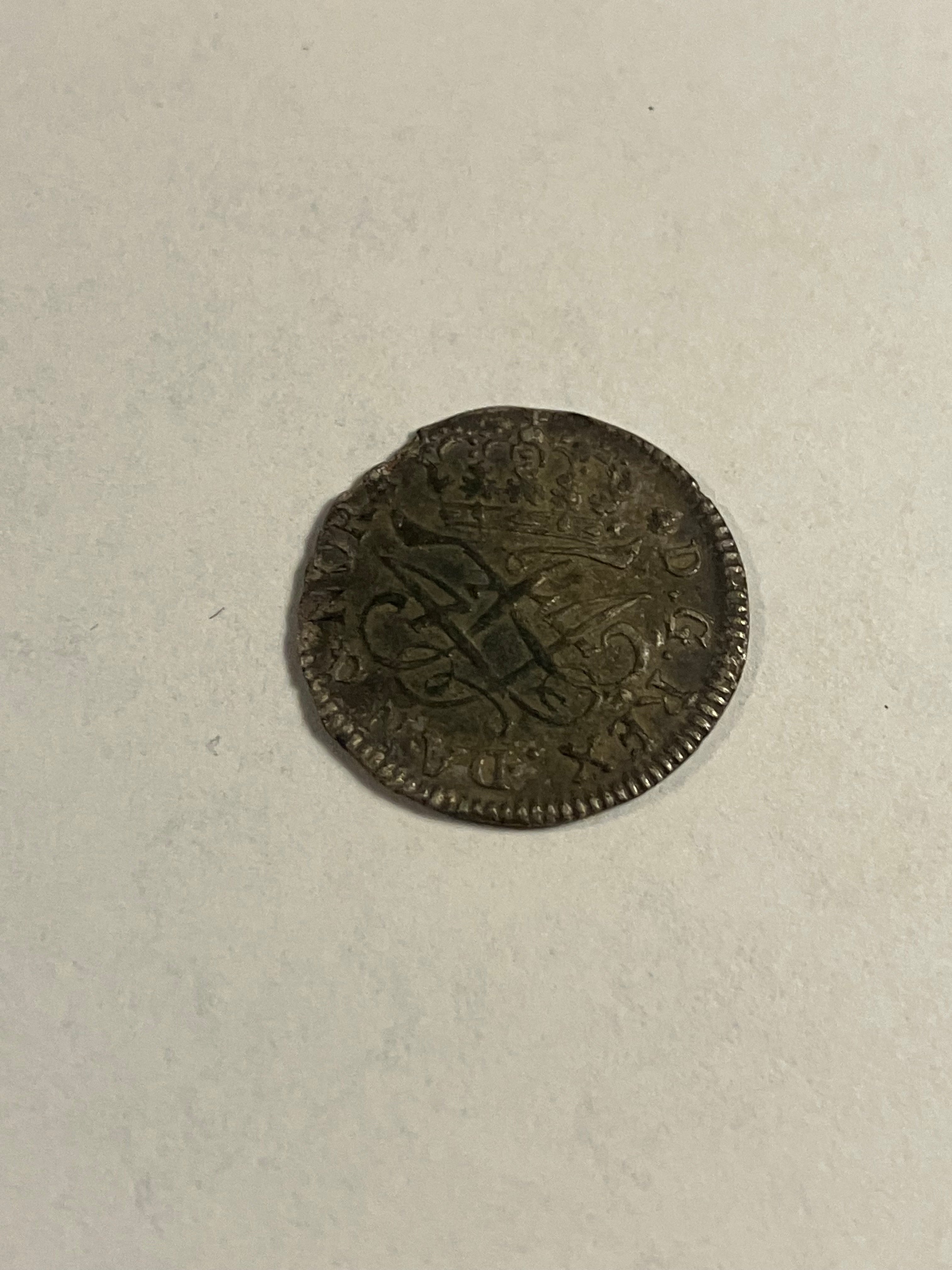 2 skilling 1715 Denmark