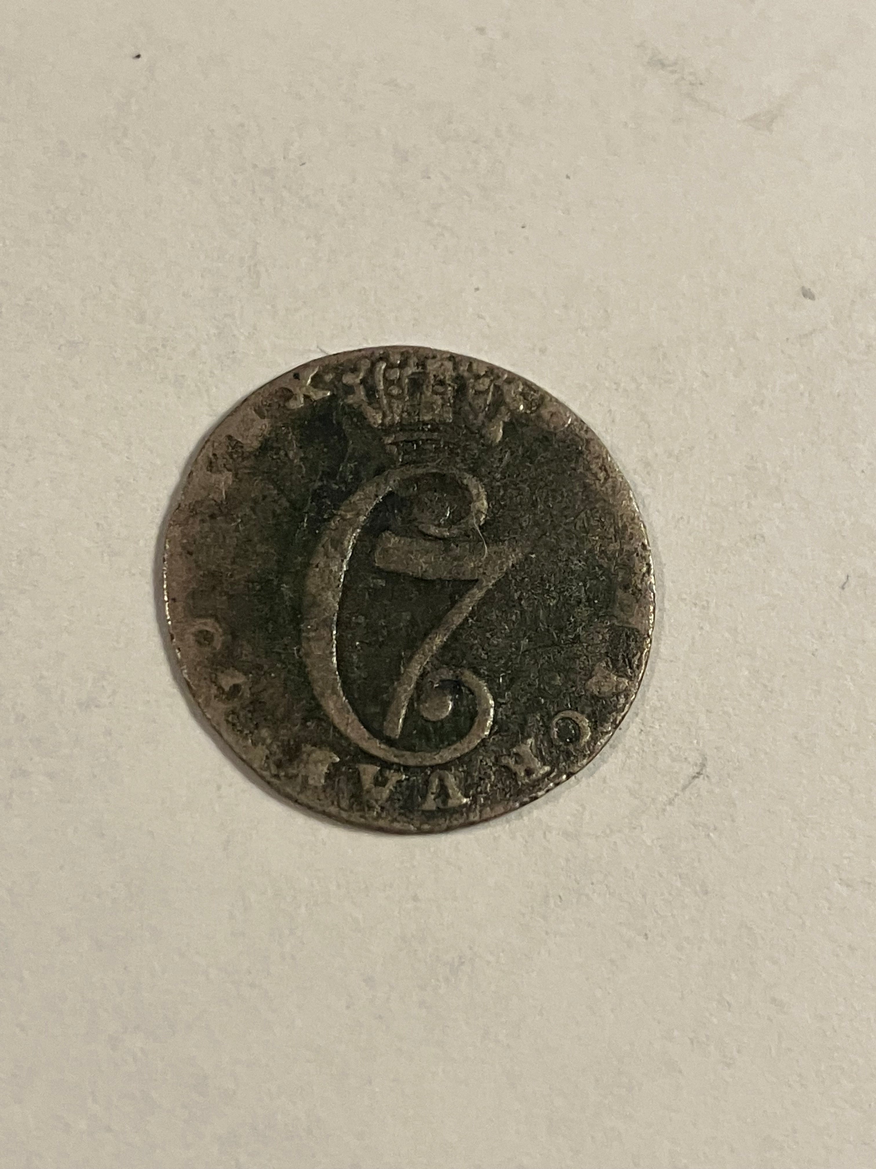 2 skilling 1782 Denmark