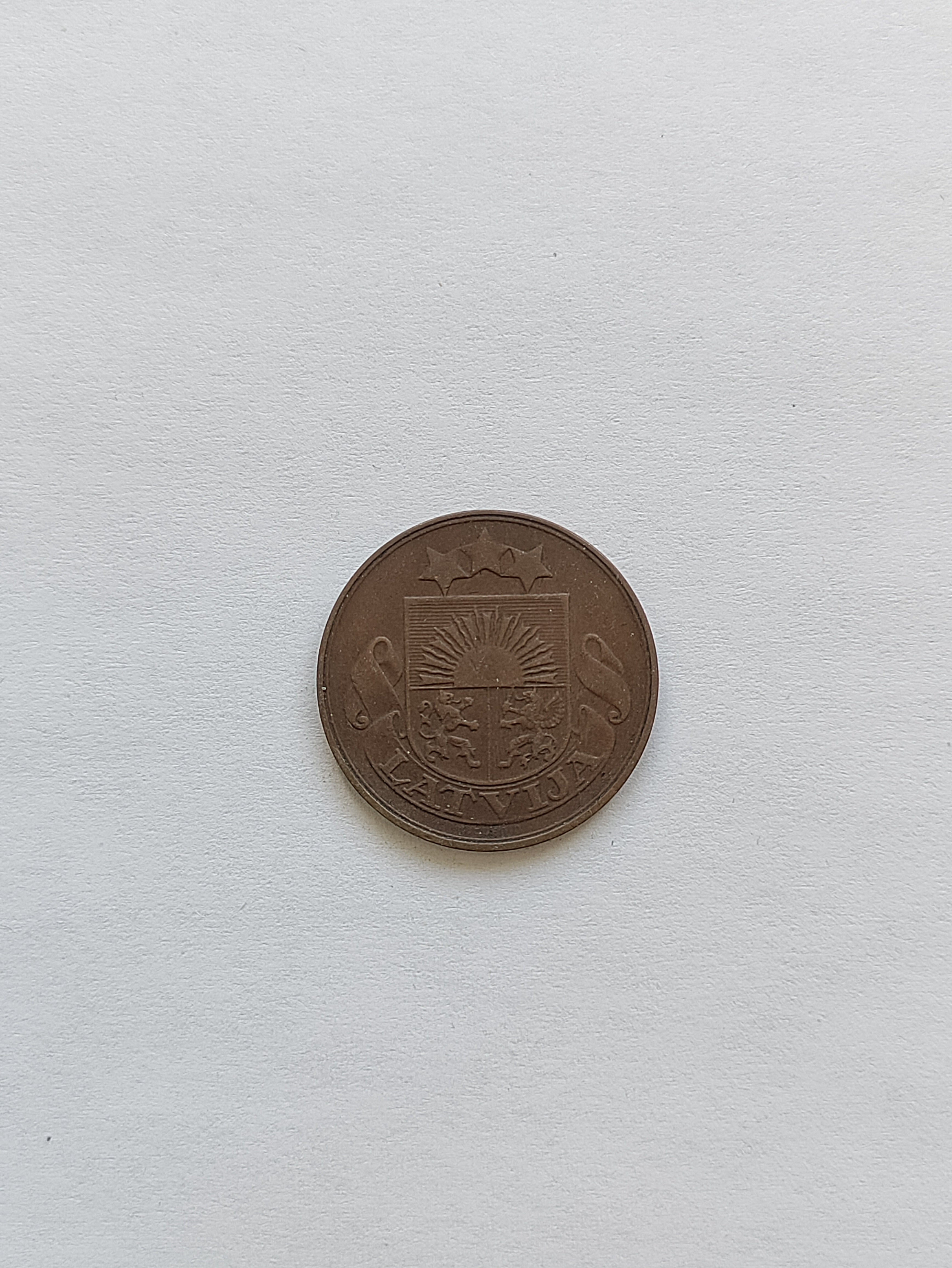 5 Santimi Latvia 1922