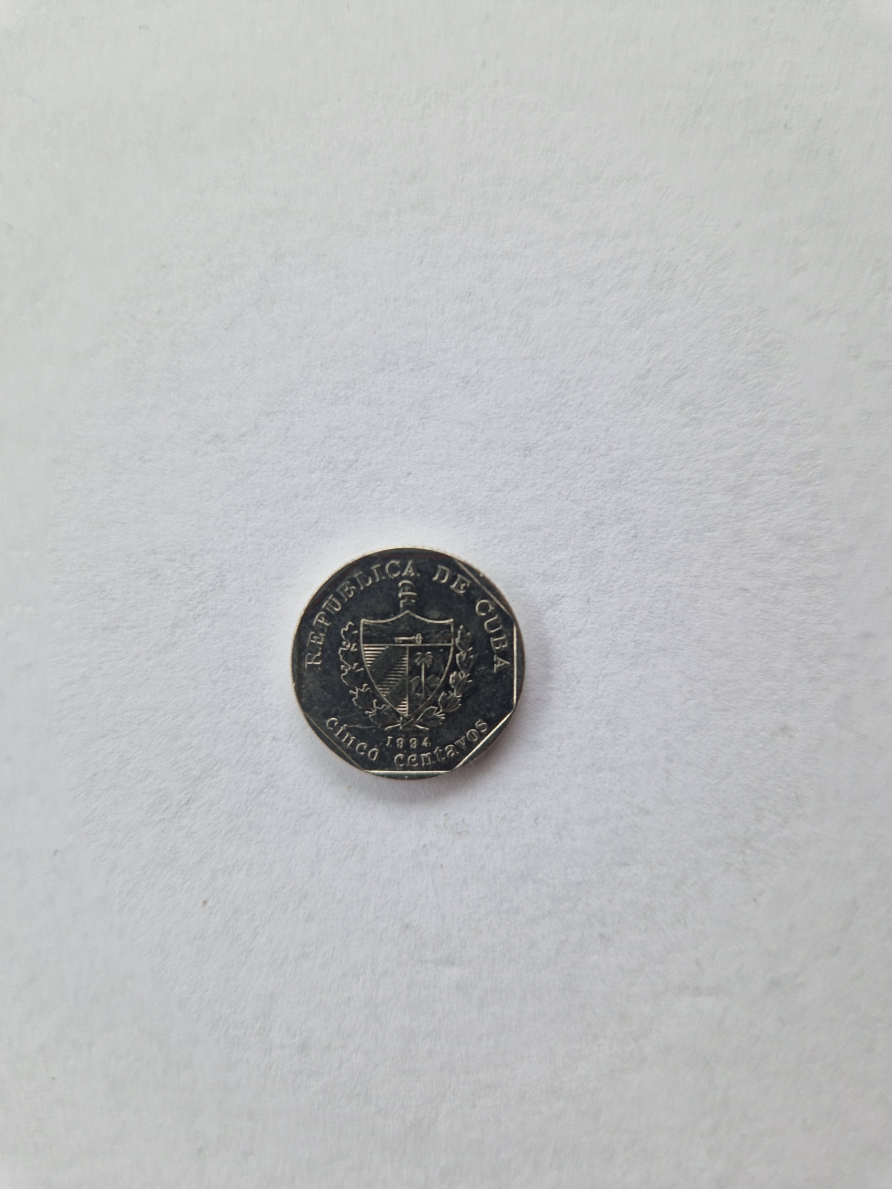 5 Centavos 1994 Cuba
