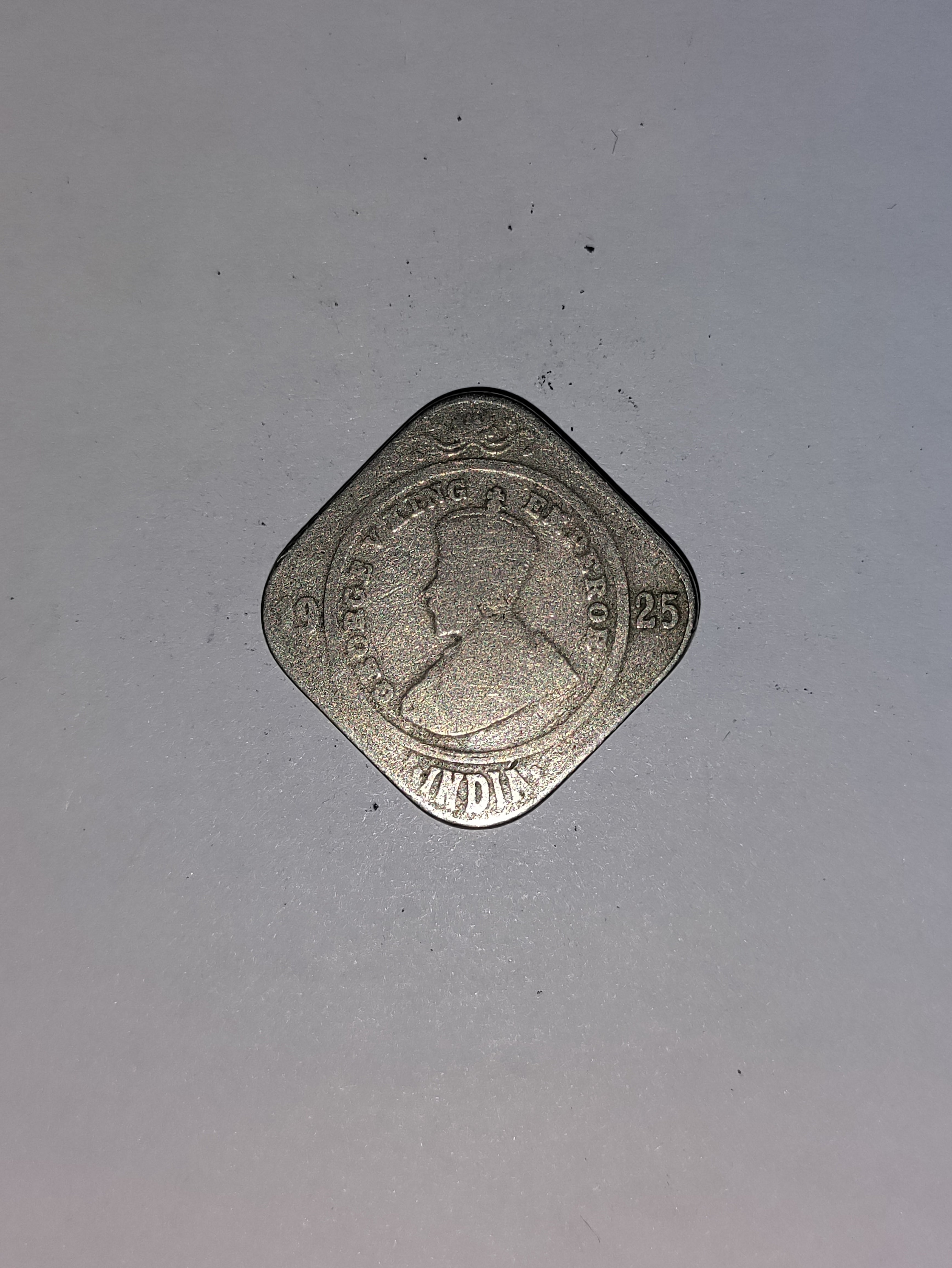 Two Annas India 1925