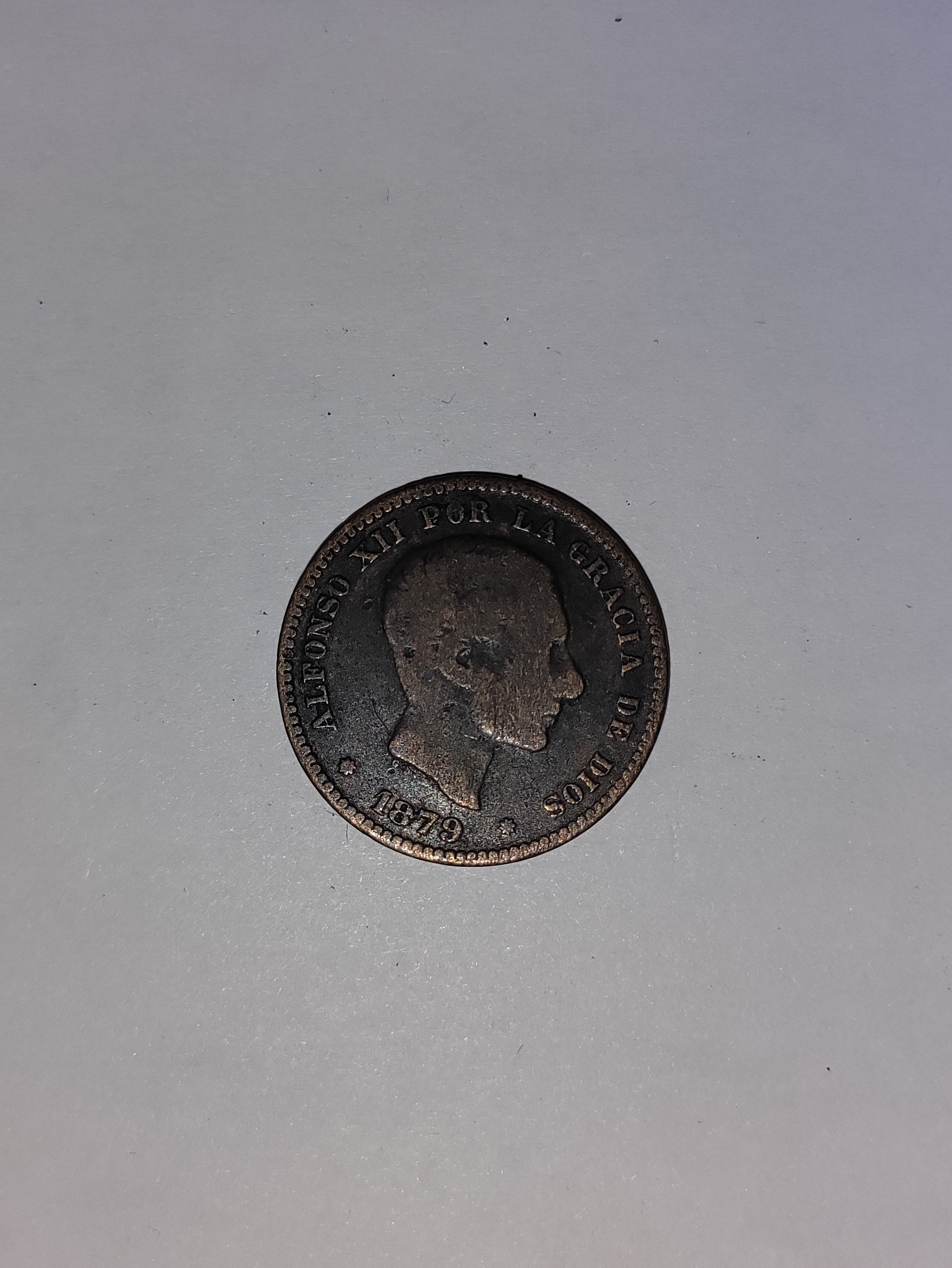 5 Centimos Spain 1879