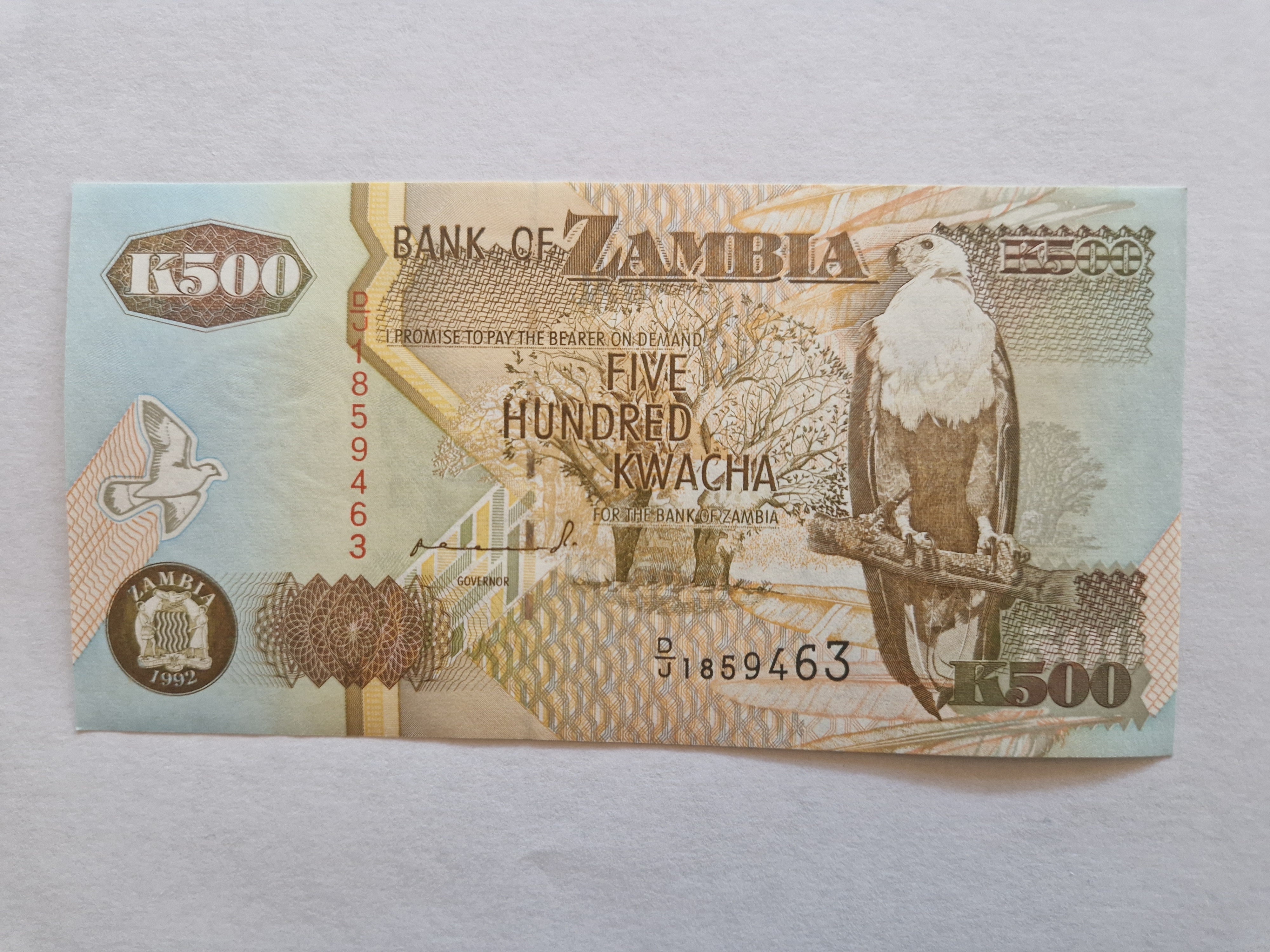 500 Kwacha Zambia