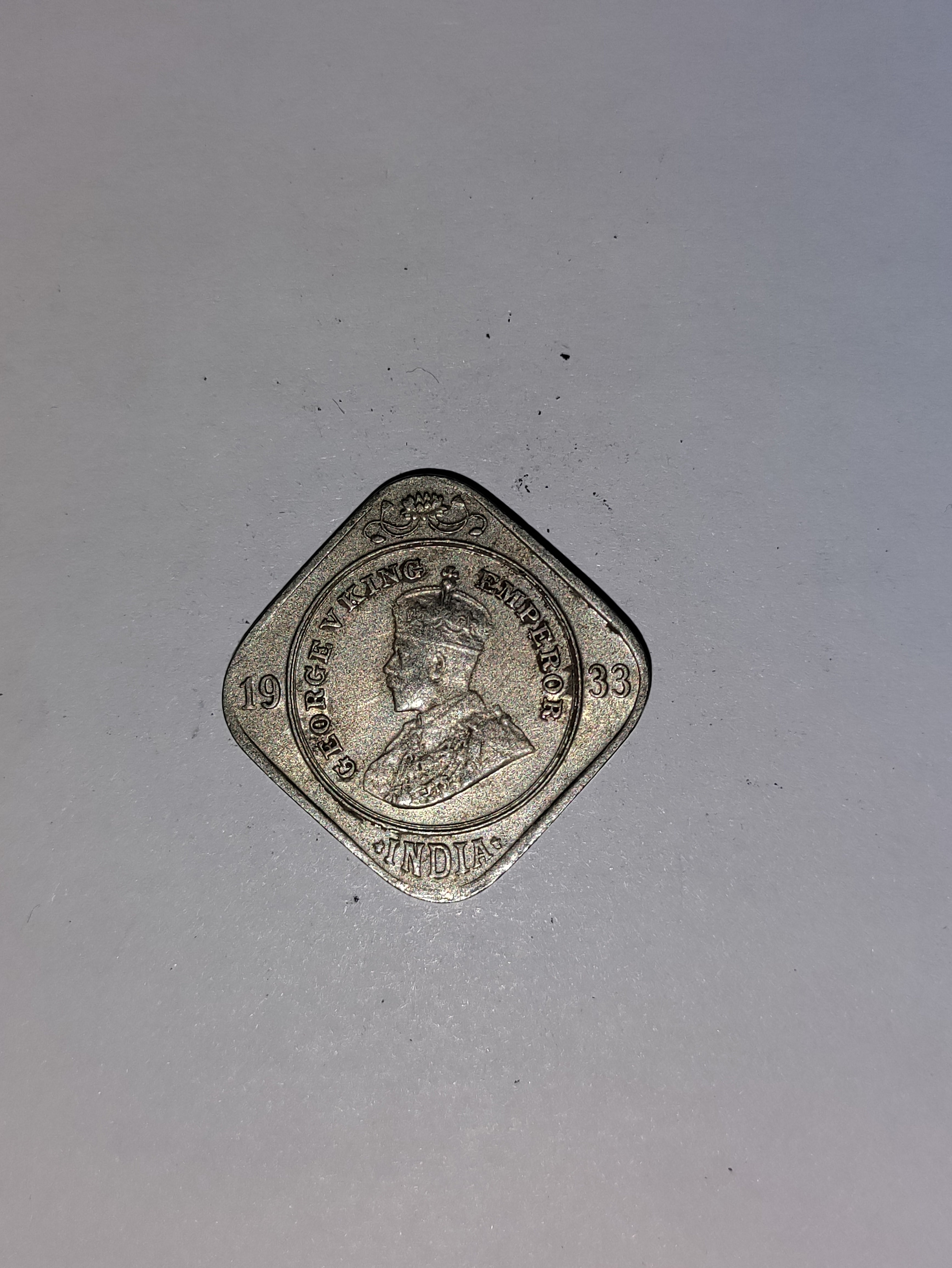 Two Annas India 1933