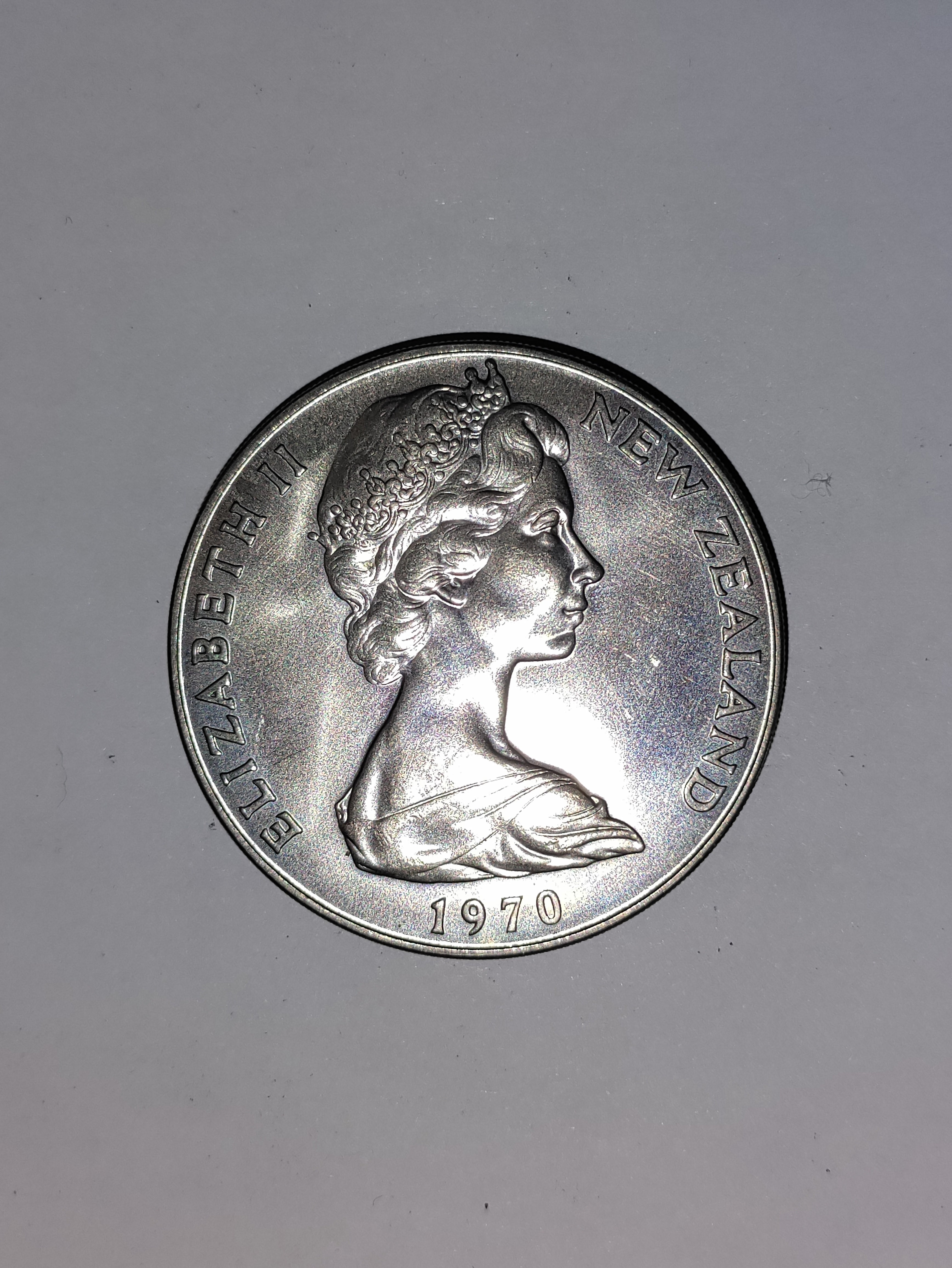 One Dollar New Zealand 1970