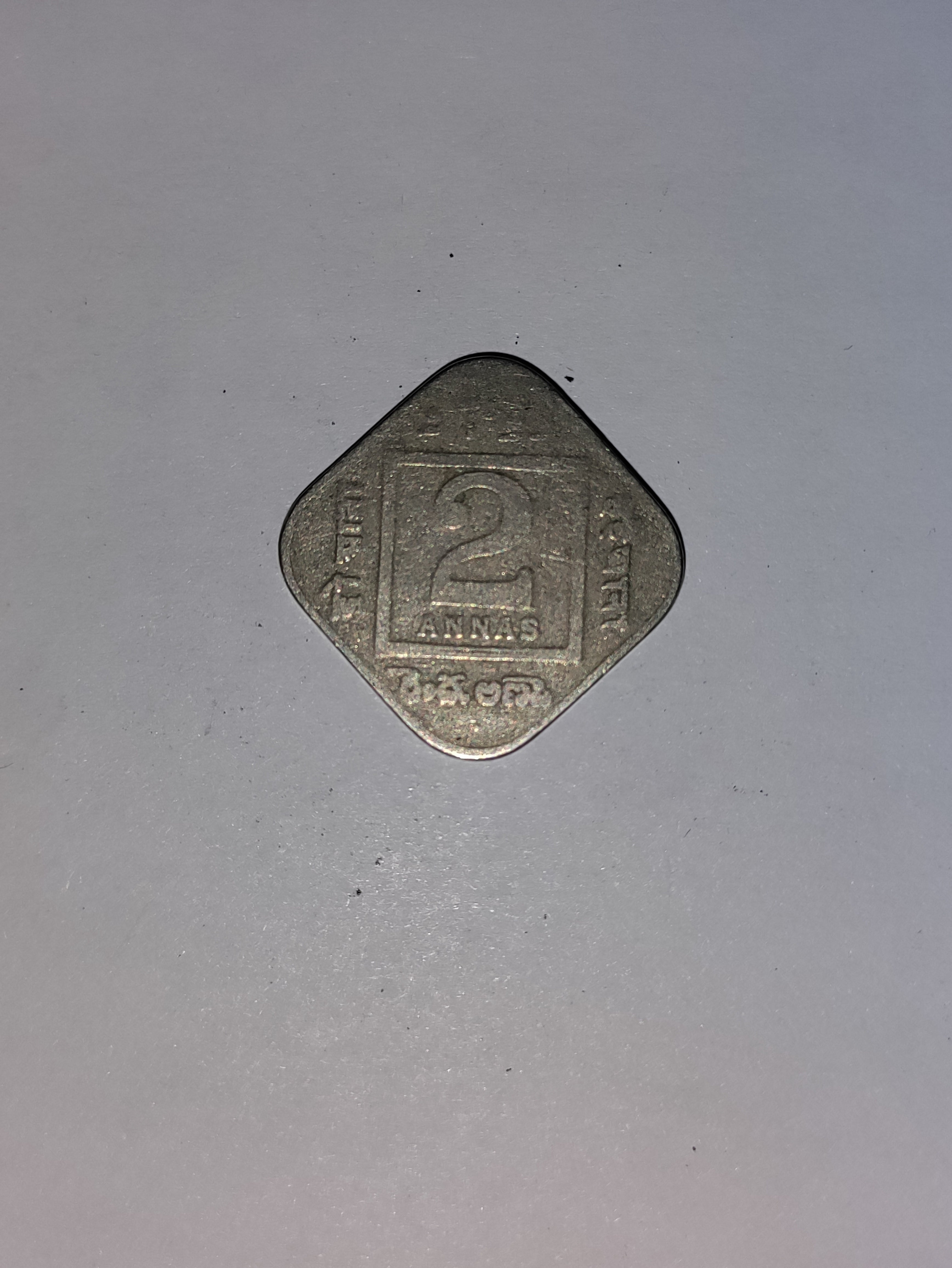 Two Annas India 1925