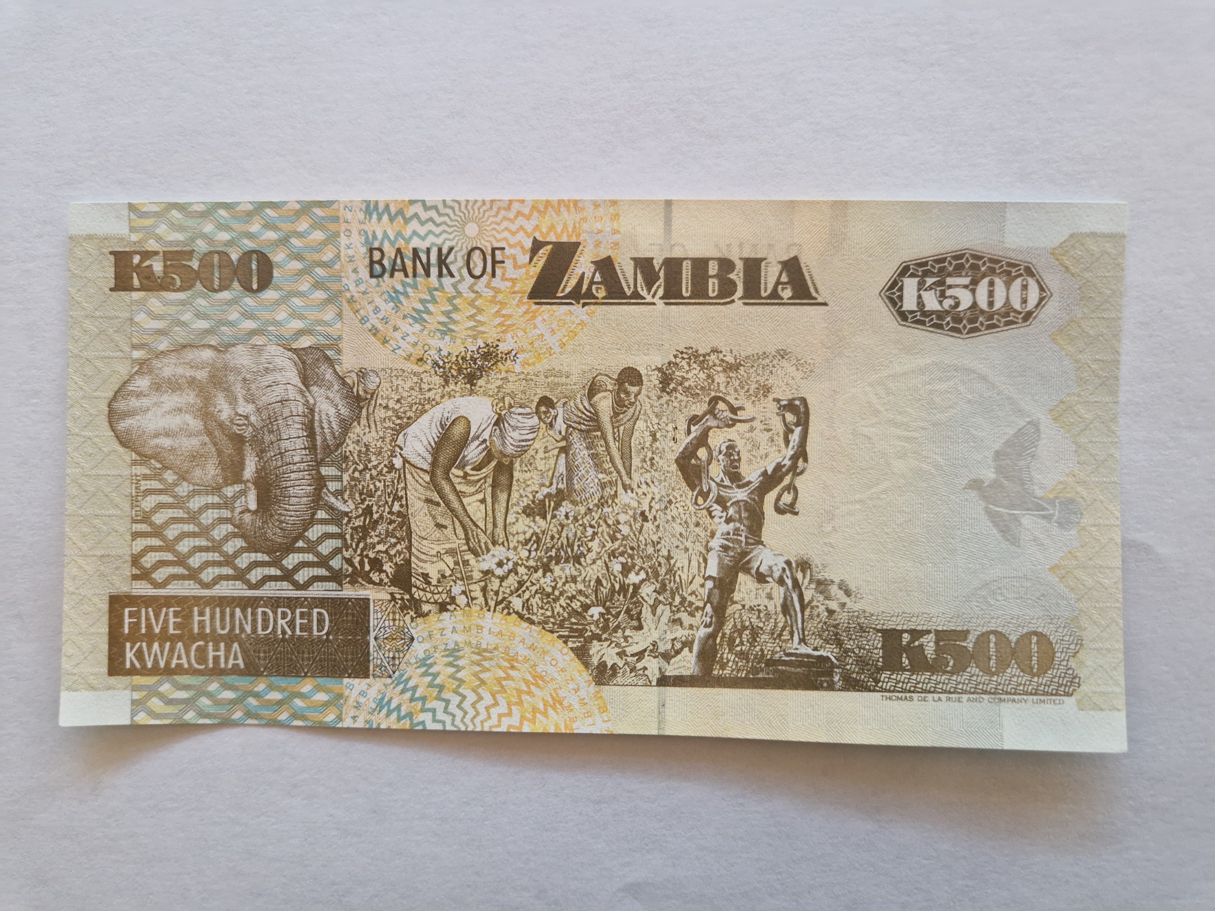 500 Kwacha Zambia