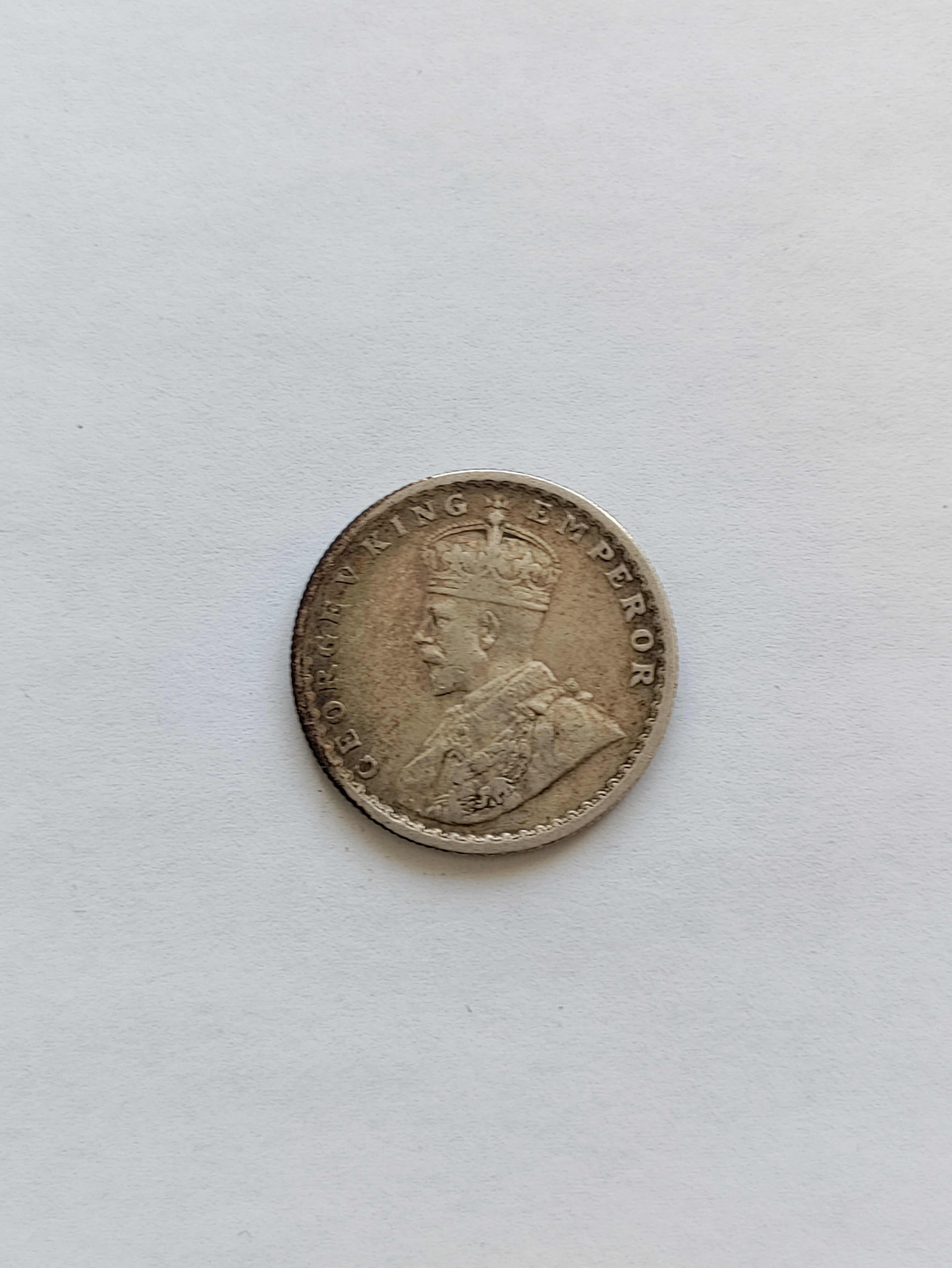 Half Rupee 1926 India