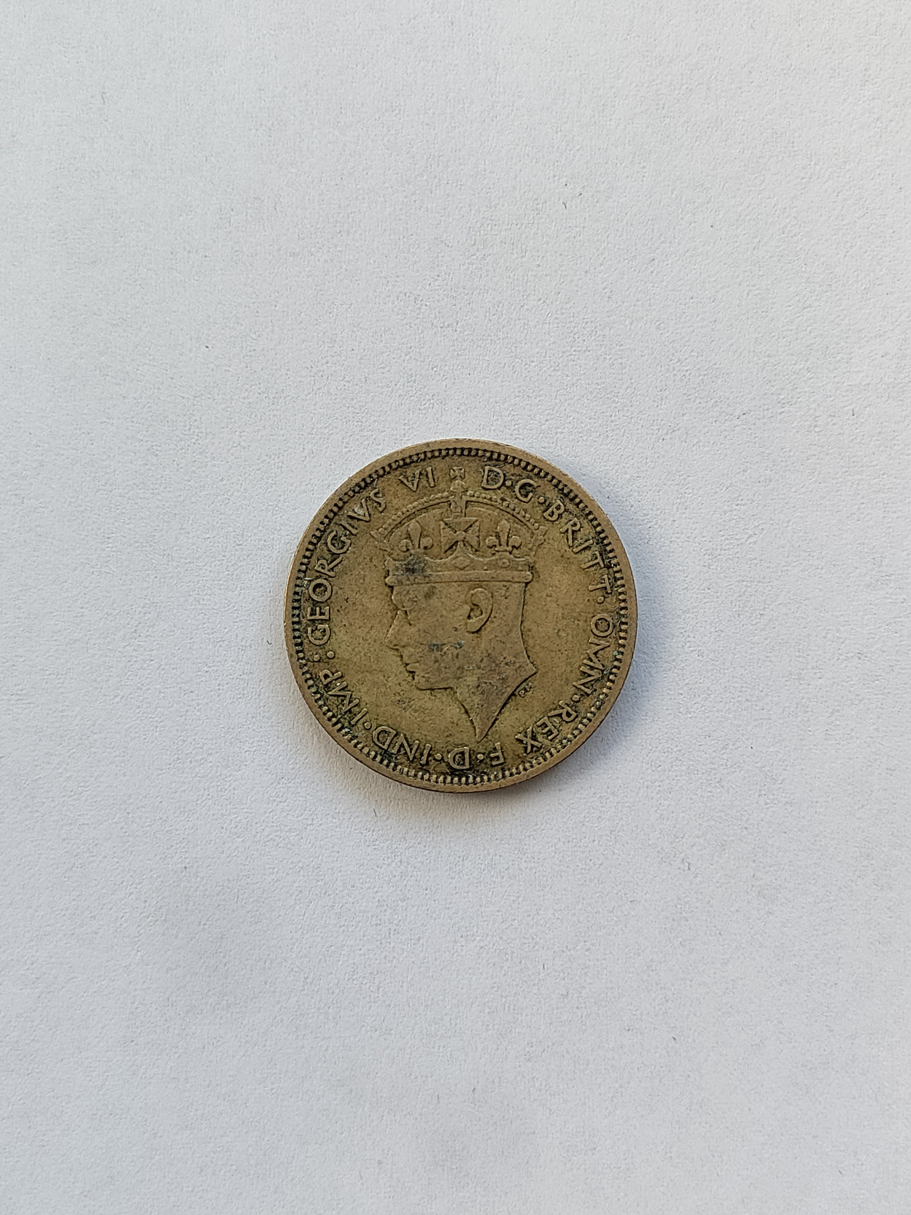 One Shilling British West Africa 1940
