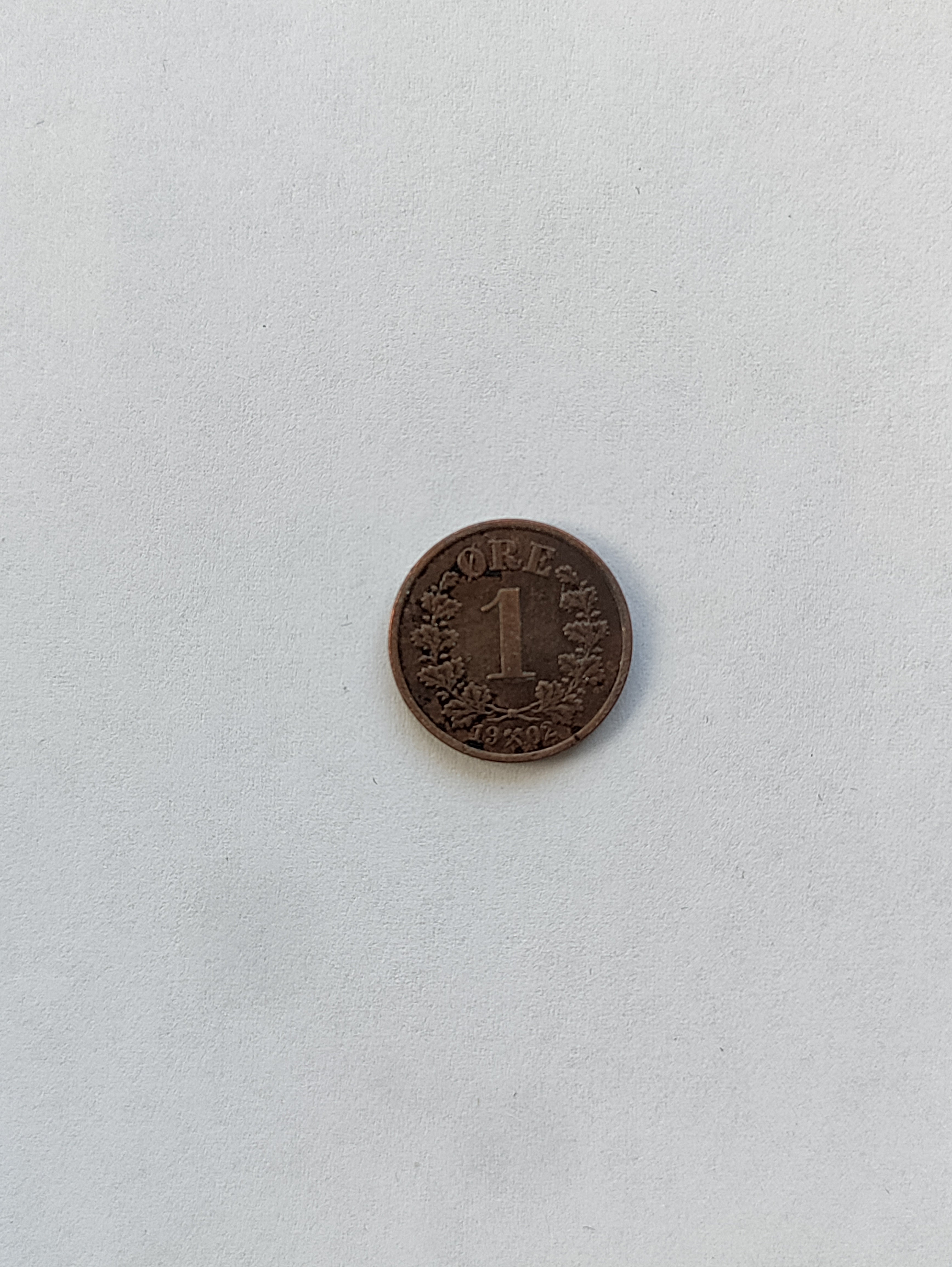 1 Øre 1902 Norge