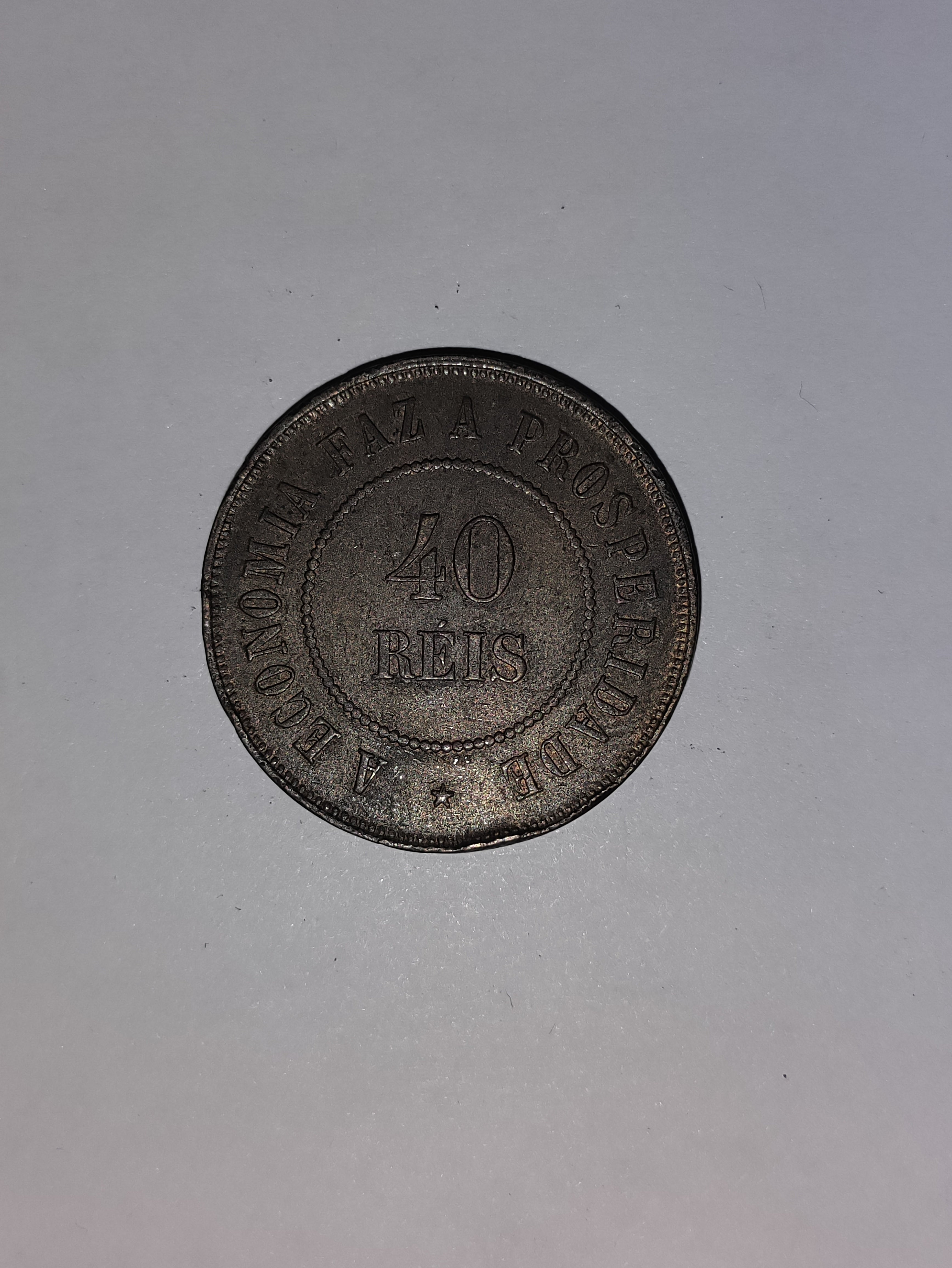 40 Reis 1909 Brazil