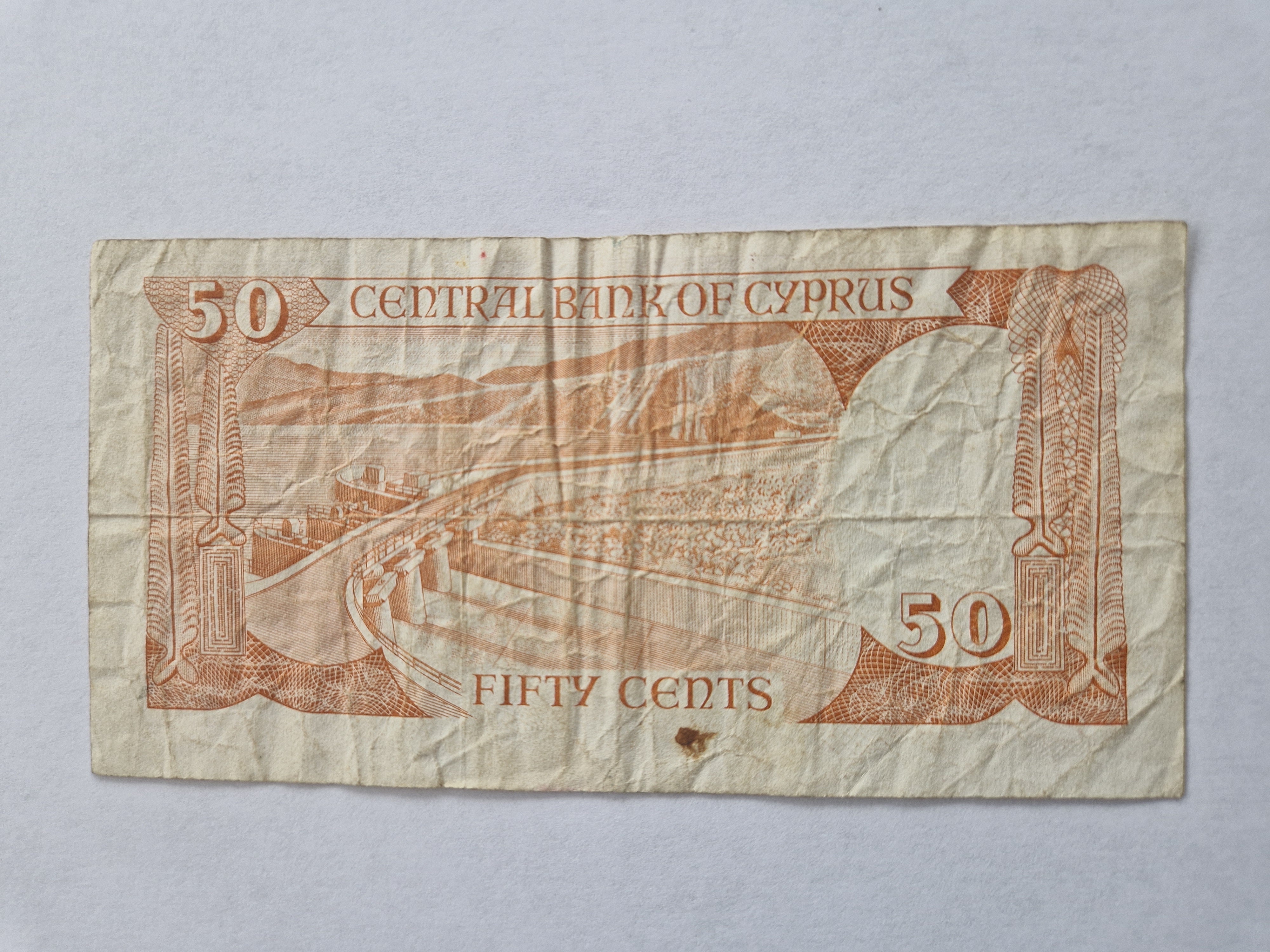 50 Cents Cyprus 1989