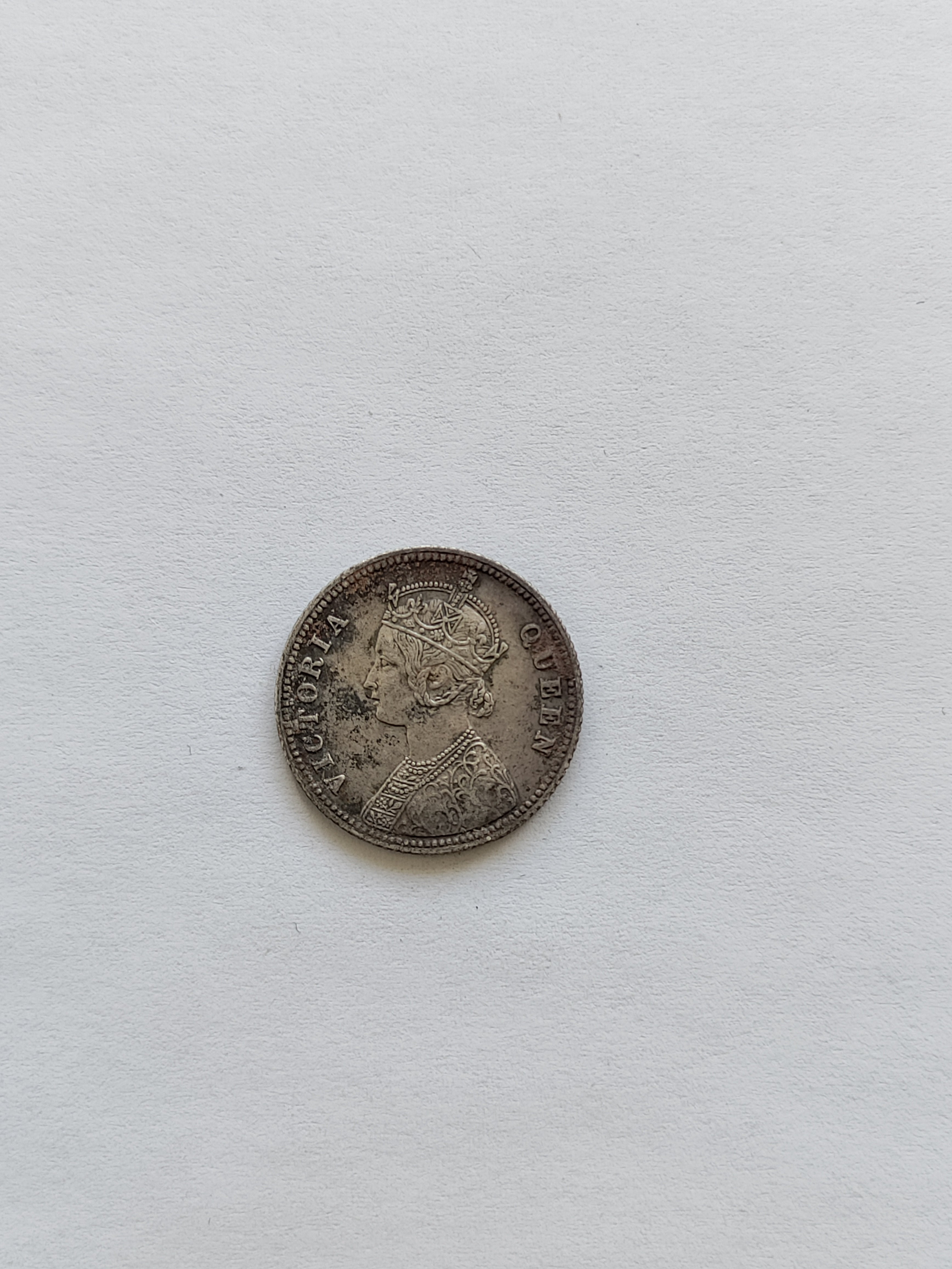 1/4 Rupee India 1876