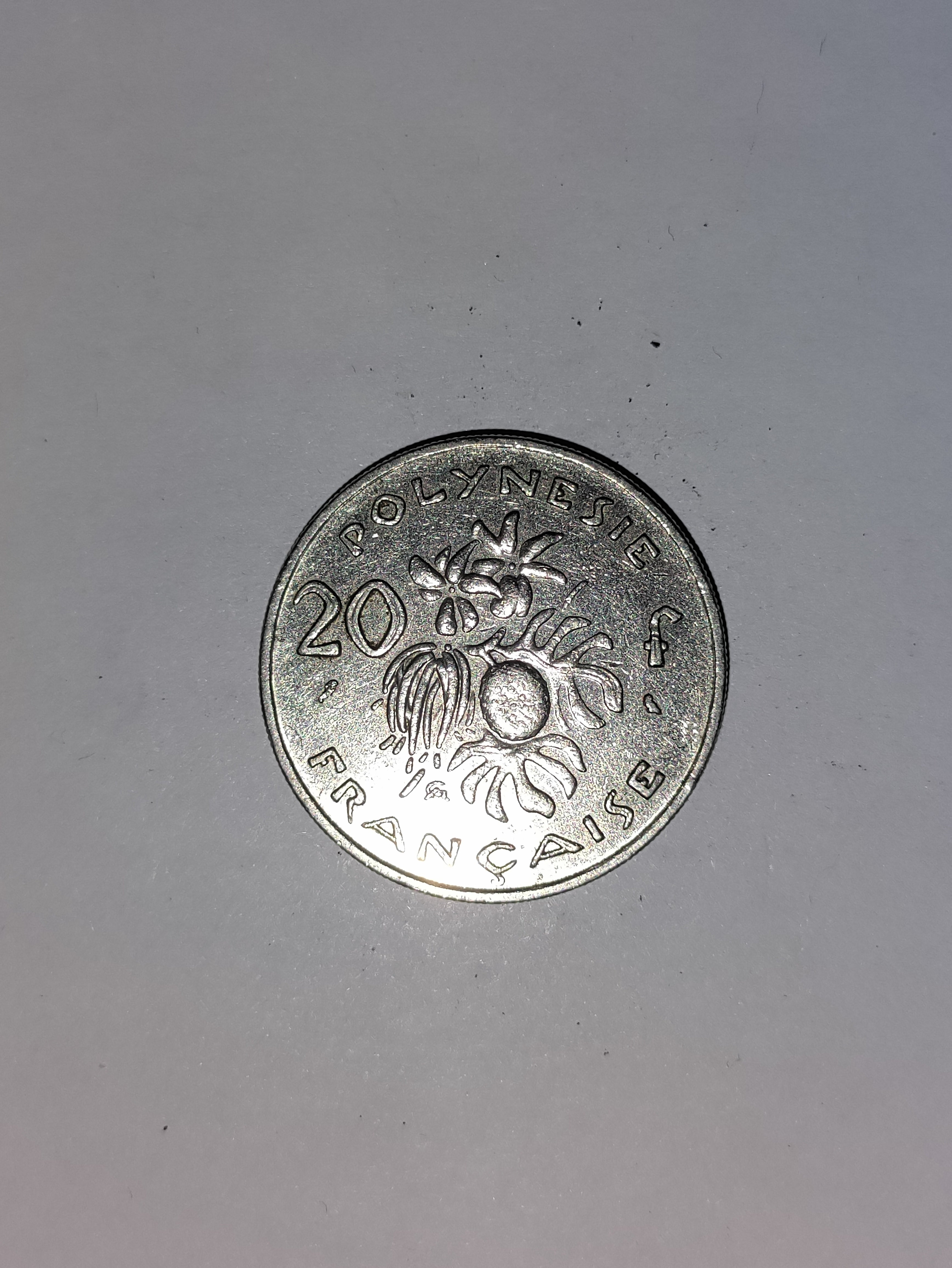 20 Francs French Polynesia 1973