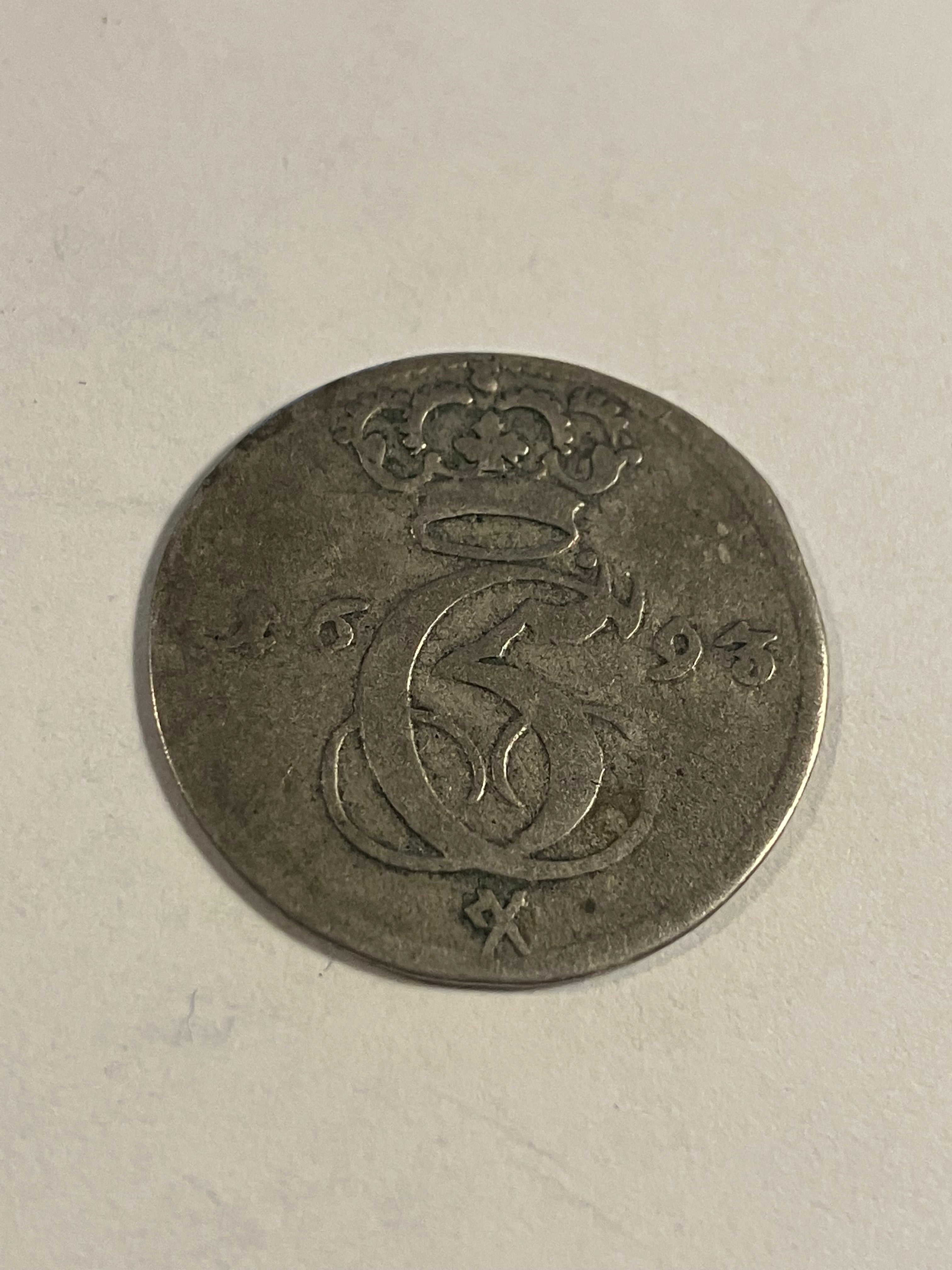 4 skilling 1693 Glückstadt