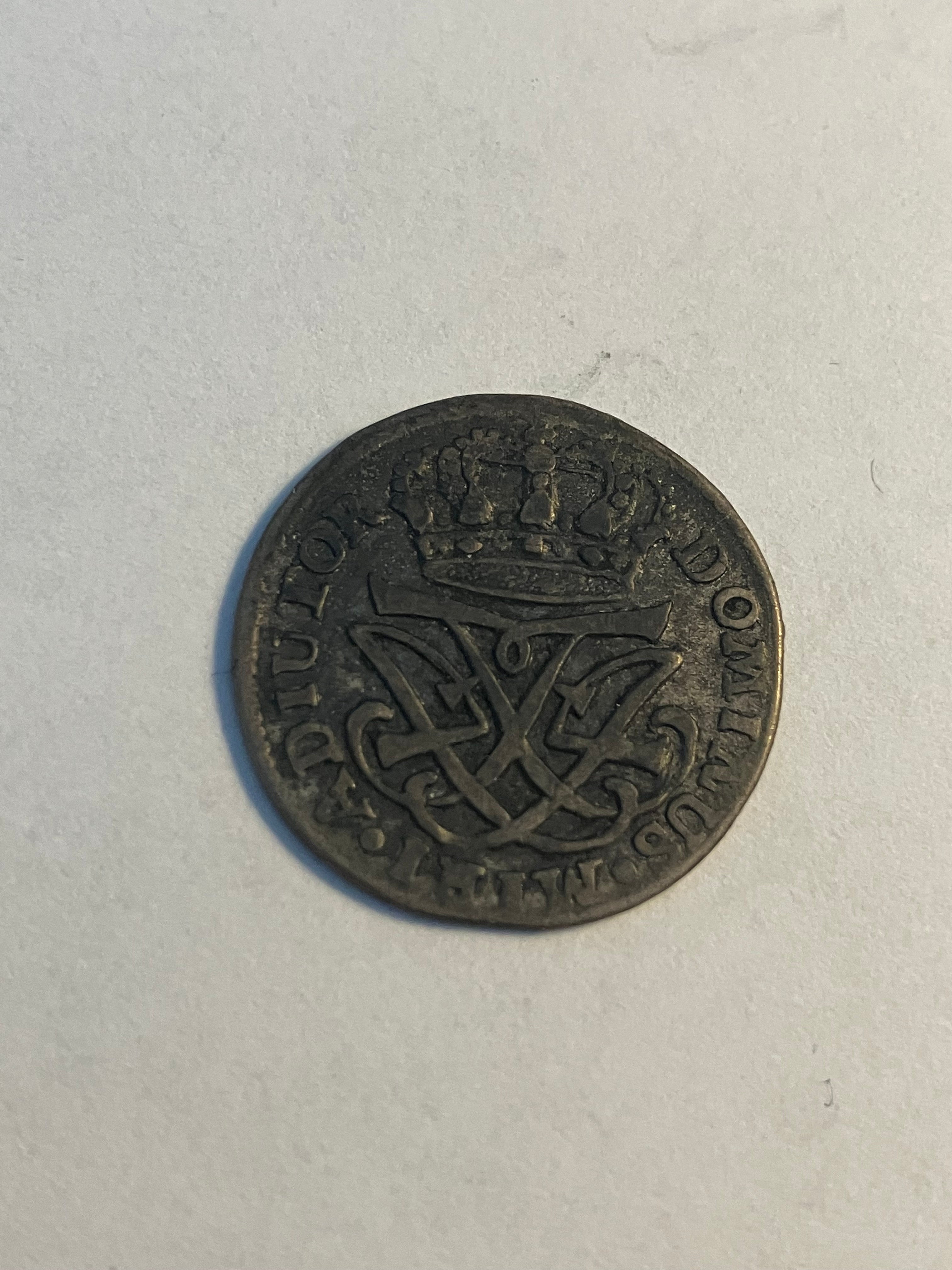4 skilling 1728 Denmark
