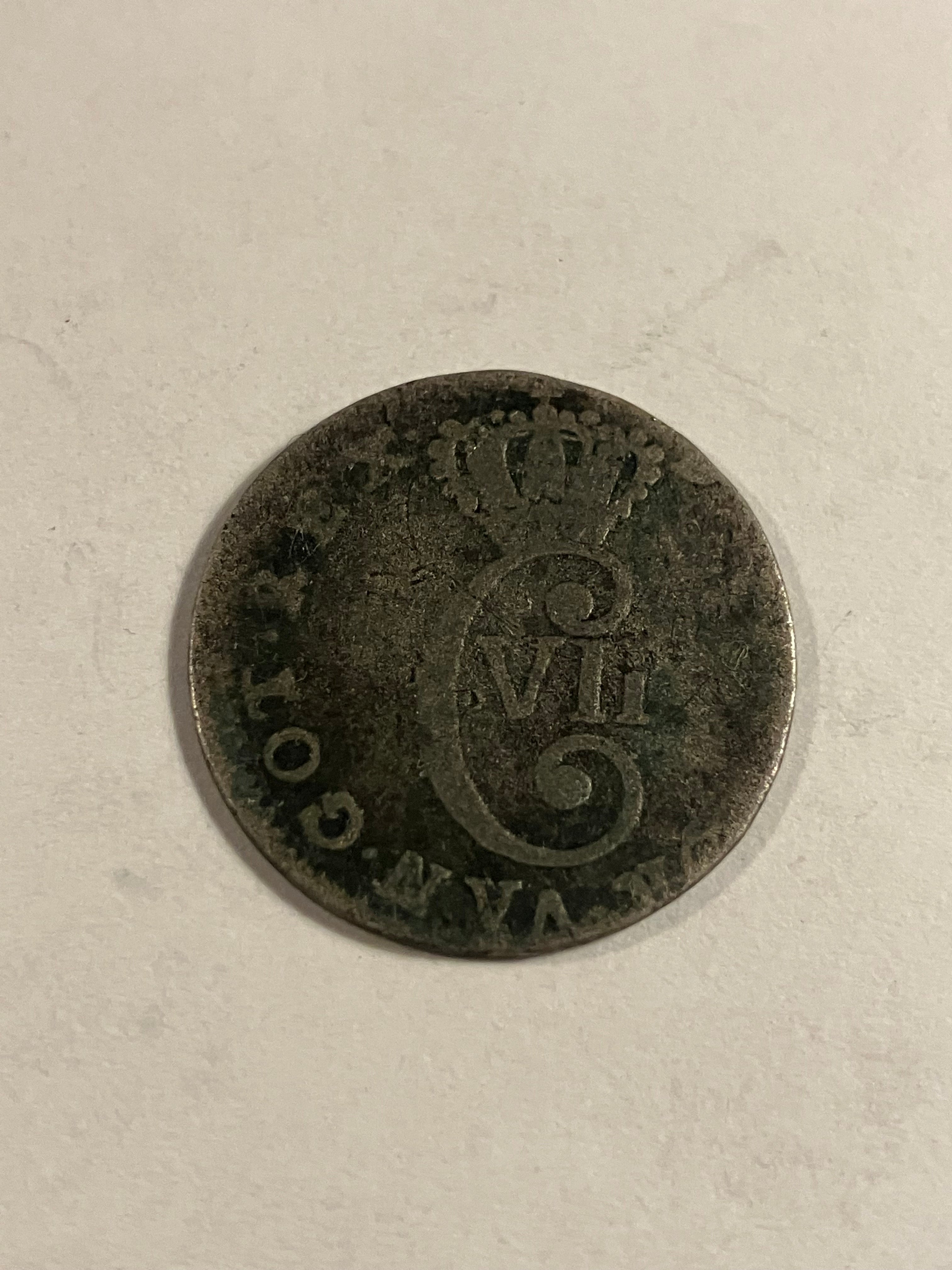 4 skilling 1783 Denmark