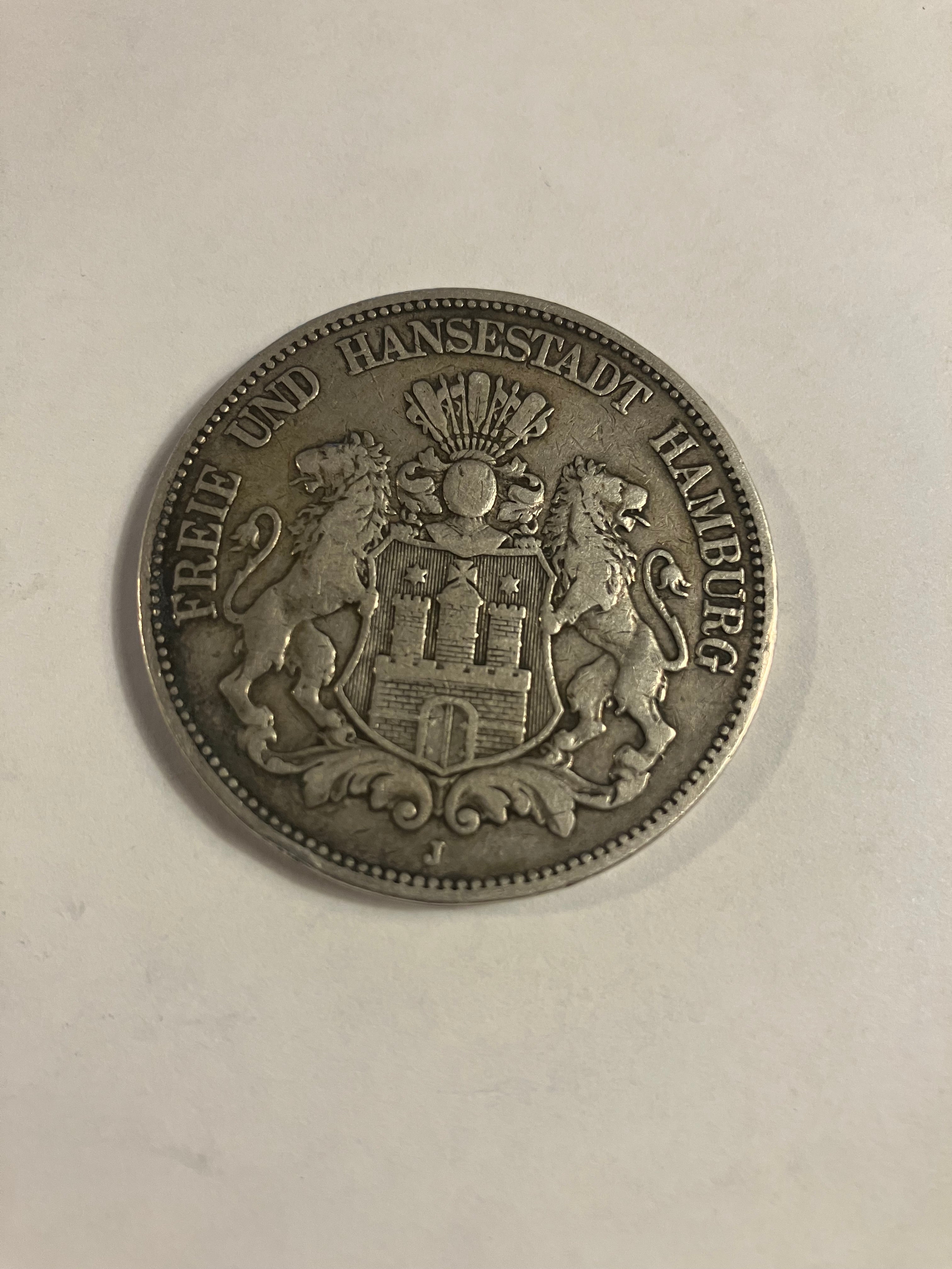 5 Mark 1876J Germany