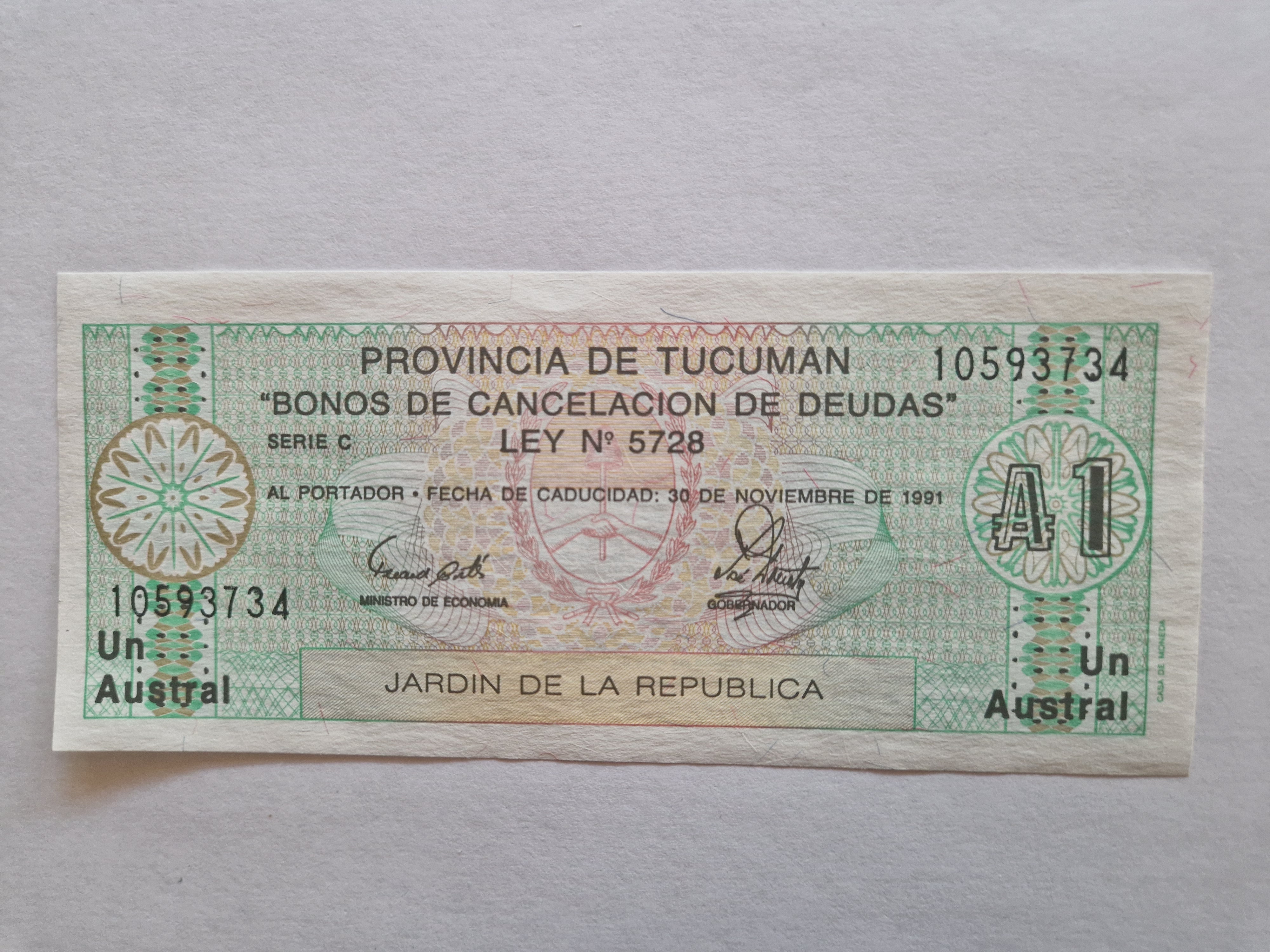 Un Austral - Tucuman - Argentina