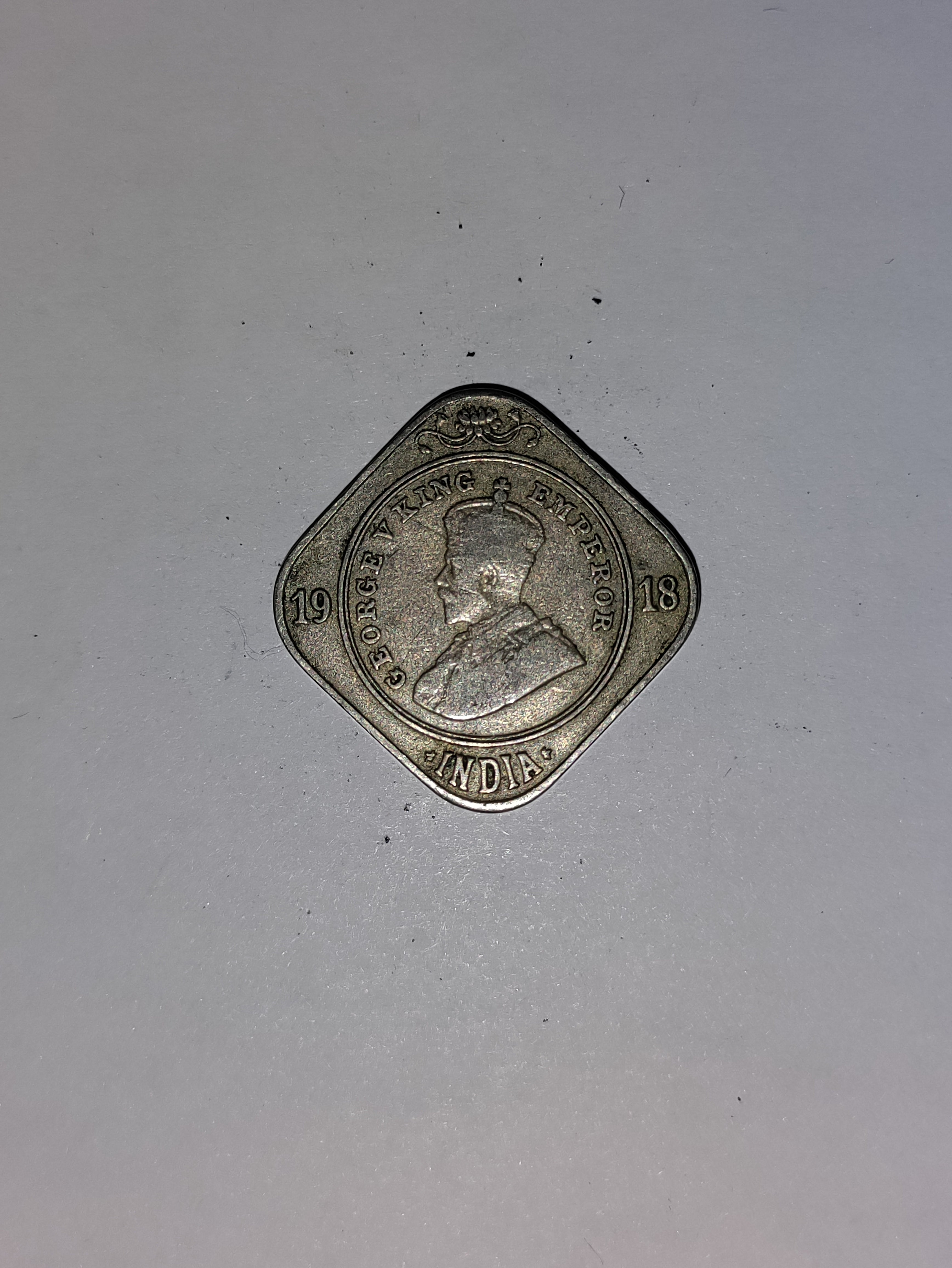 Two Annas India 1918