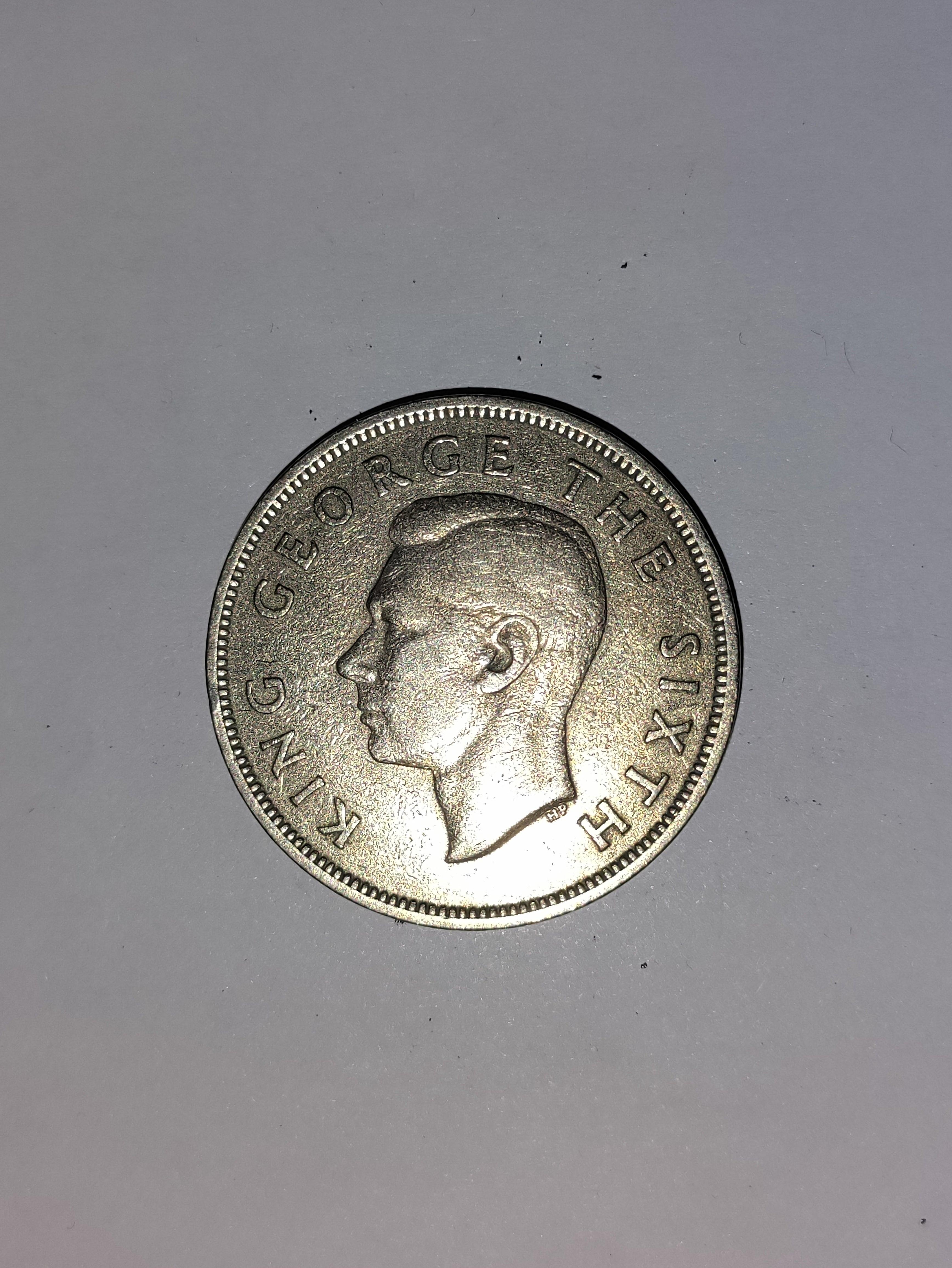 Half Crown New Zealand 1948
