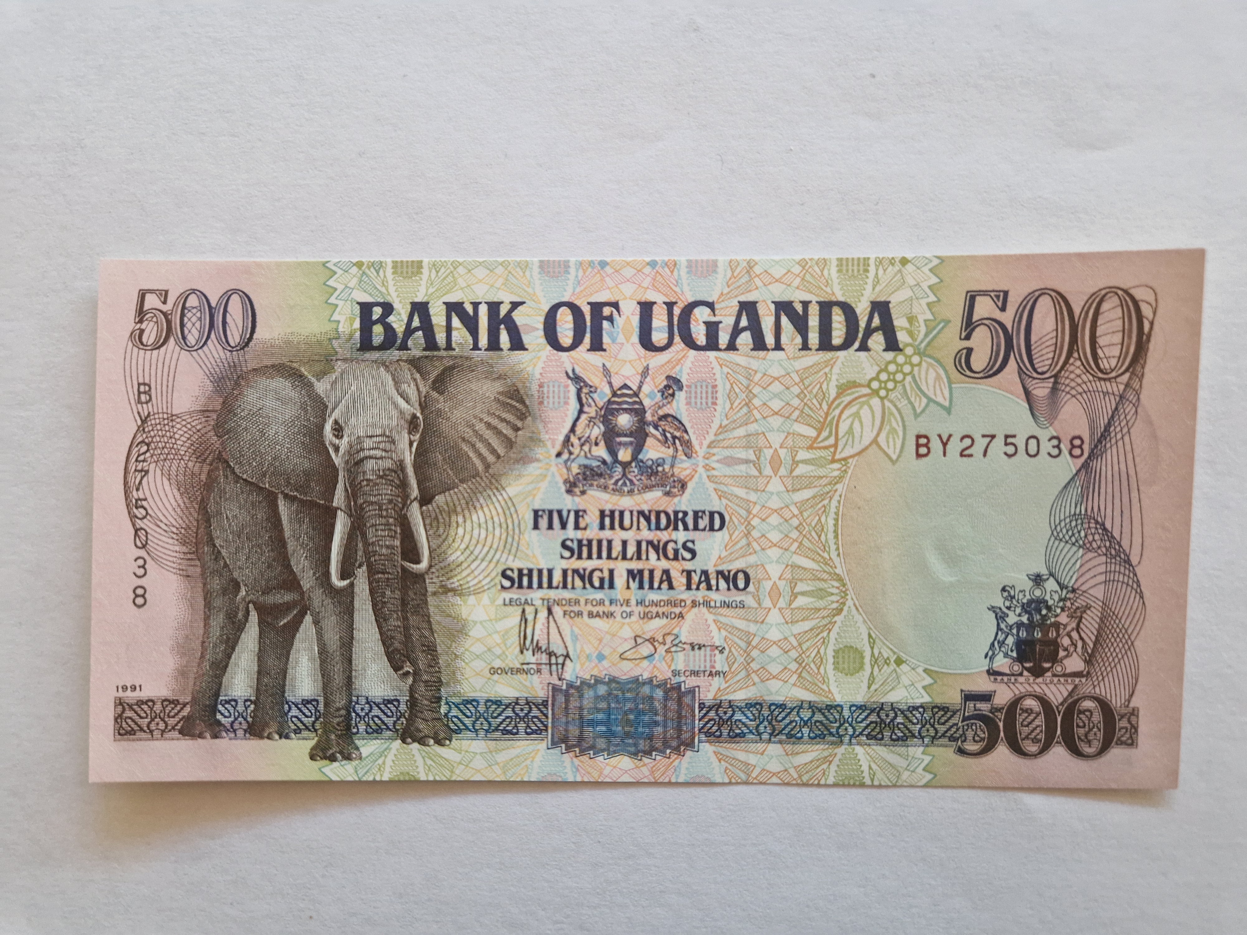 500 Shillings Uganda