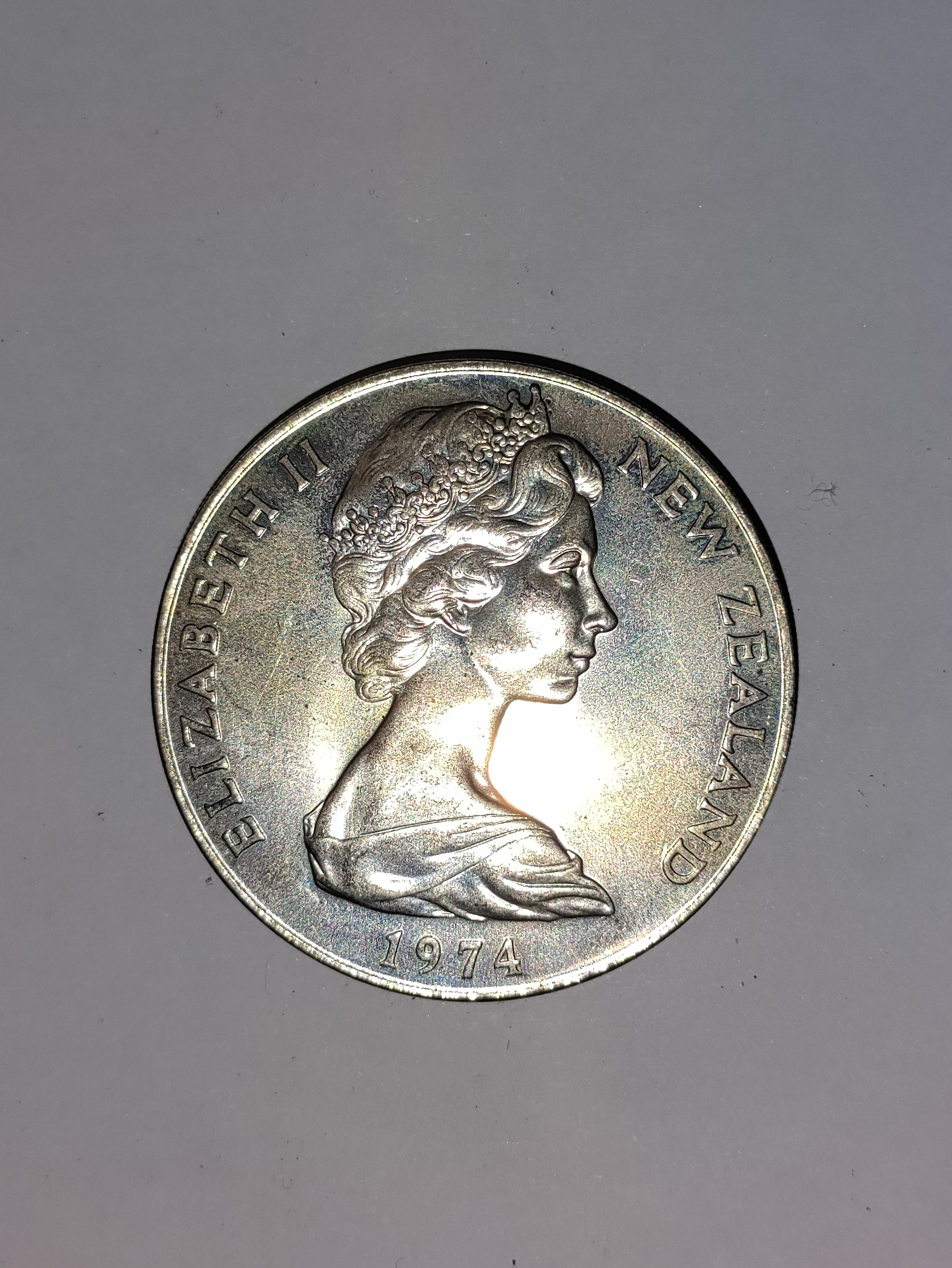 One Dollar New Zealand 1974