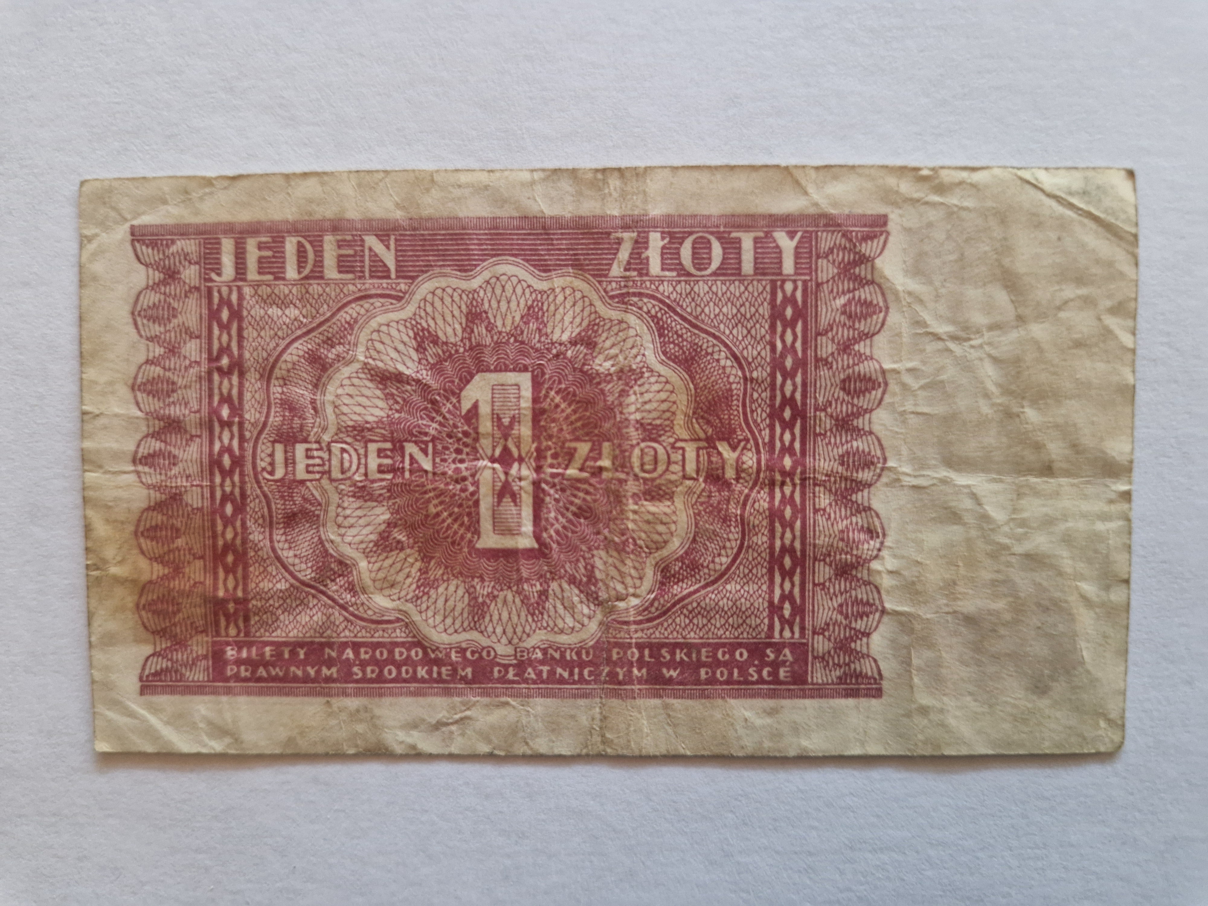 1 Zloty Poland 1946