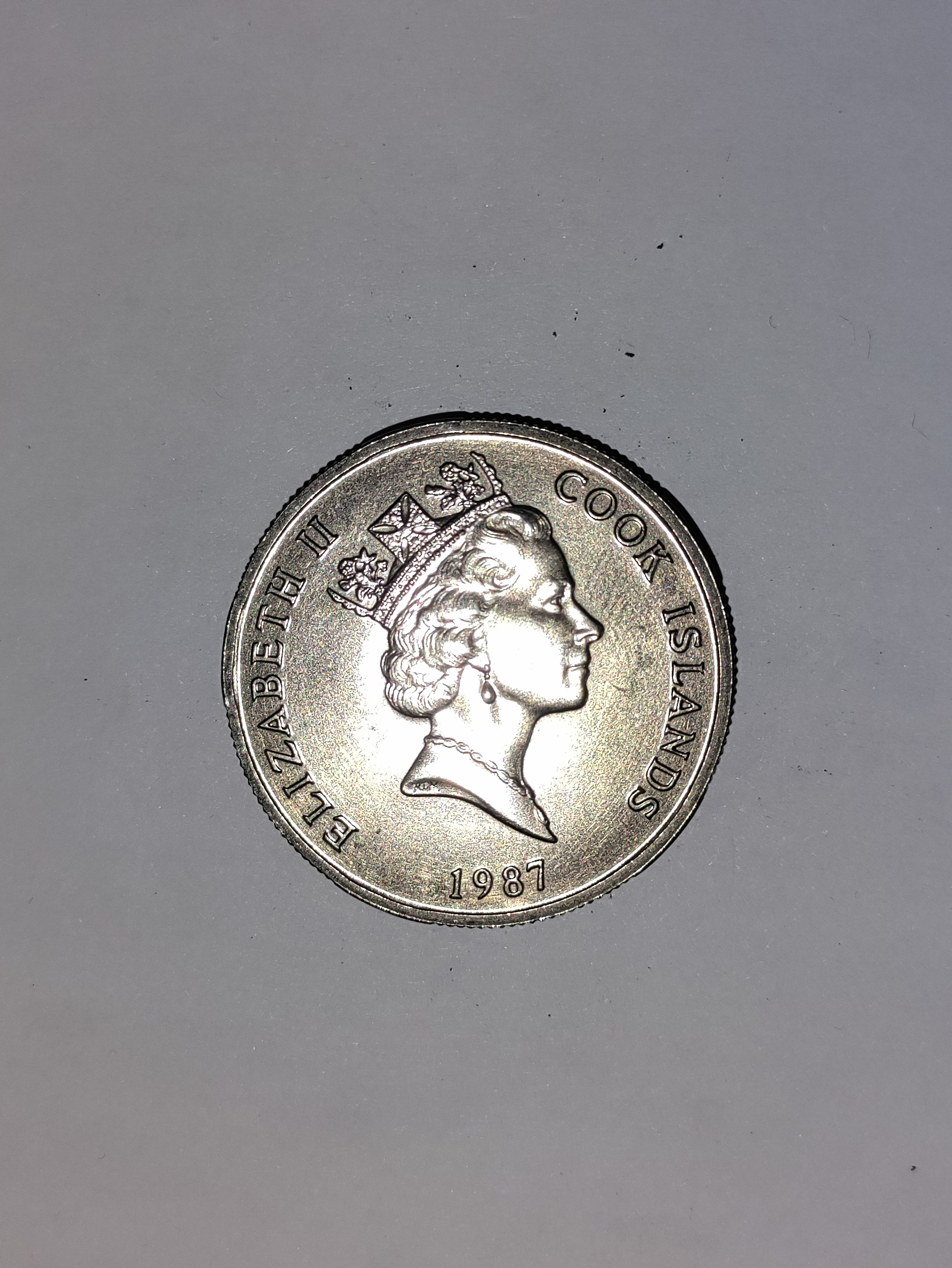 50 Cents Cook Islands 1987