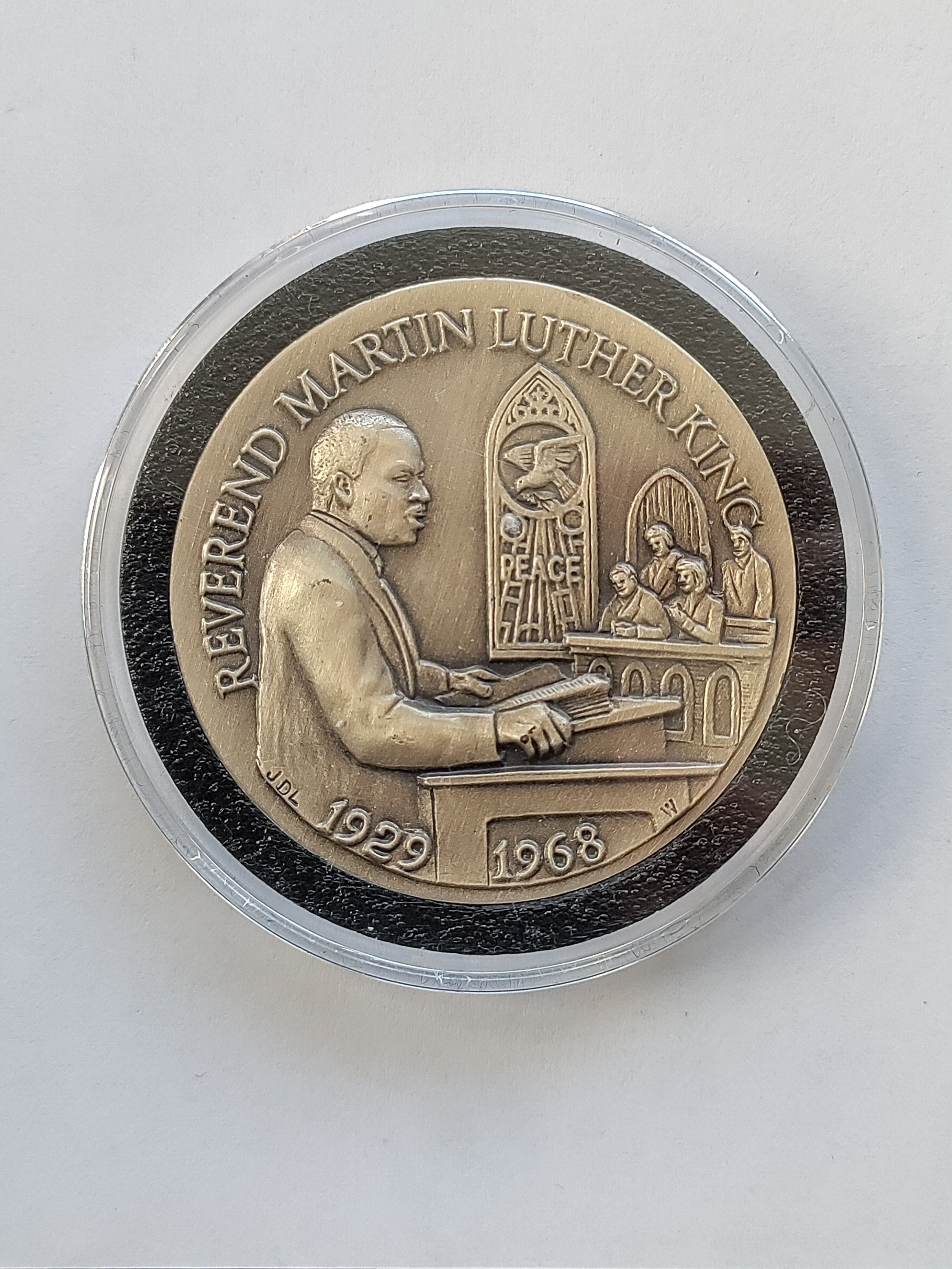 Martin Luther King Silver Medal - 35 gram Sterling Silver