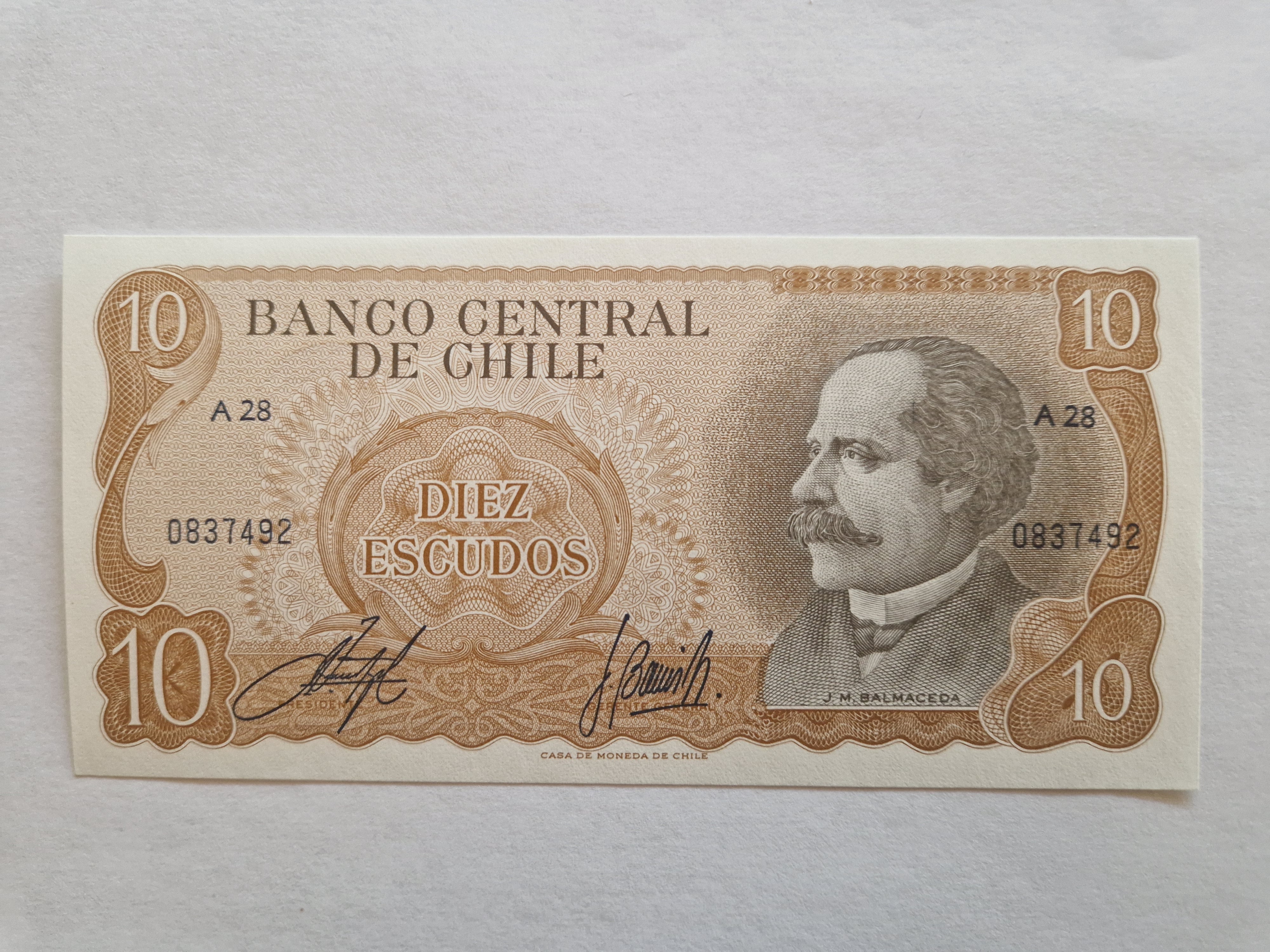 10 Escudos Chile