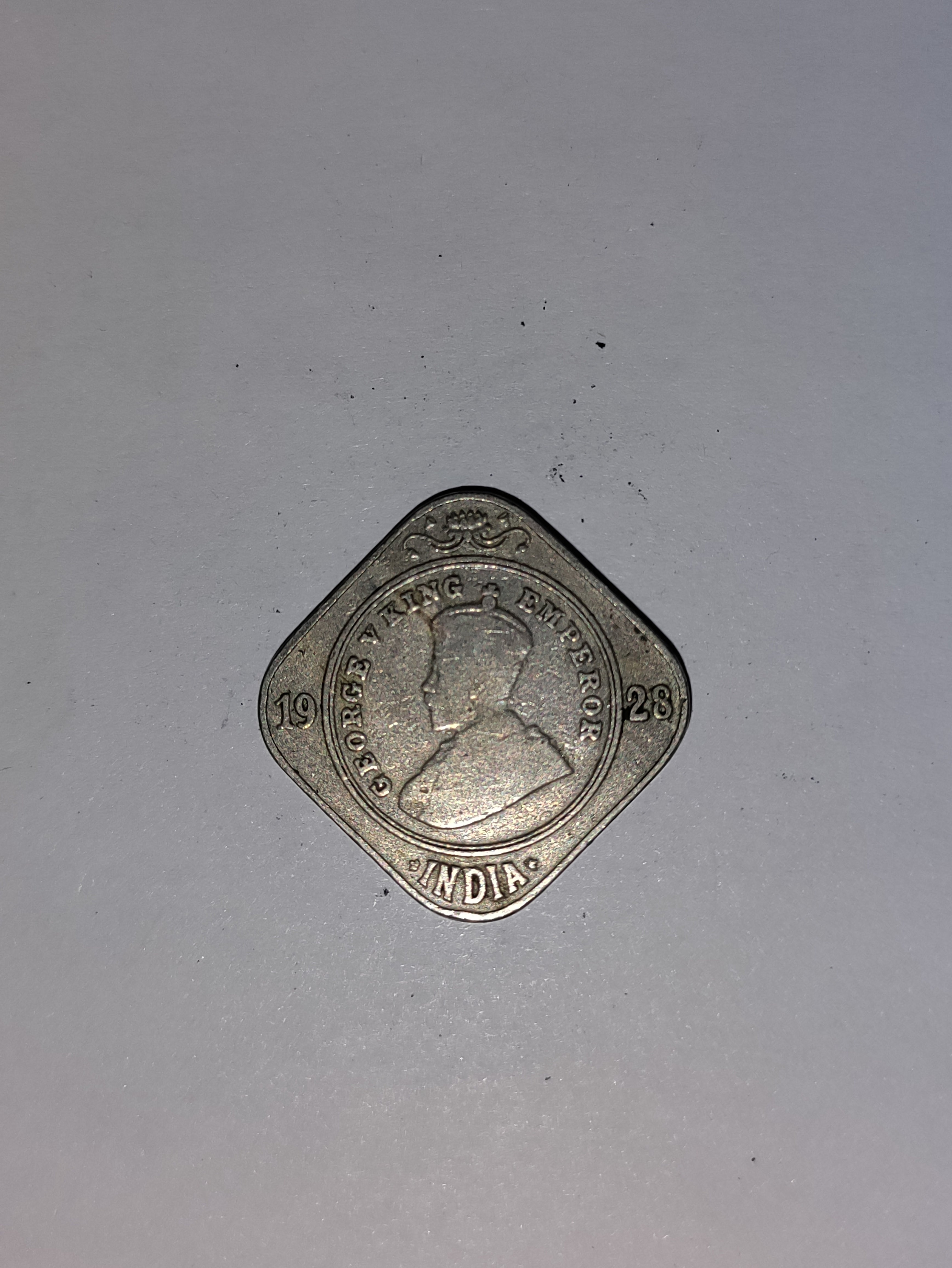 Two Annas India 1928