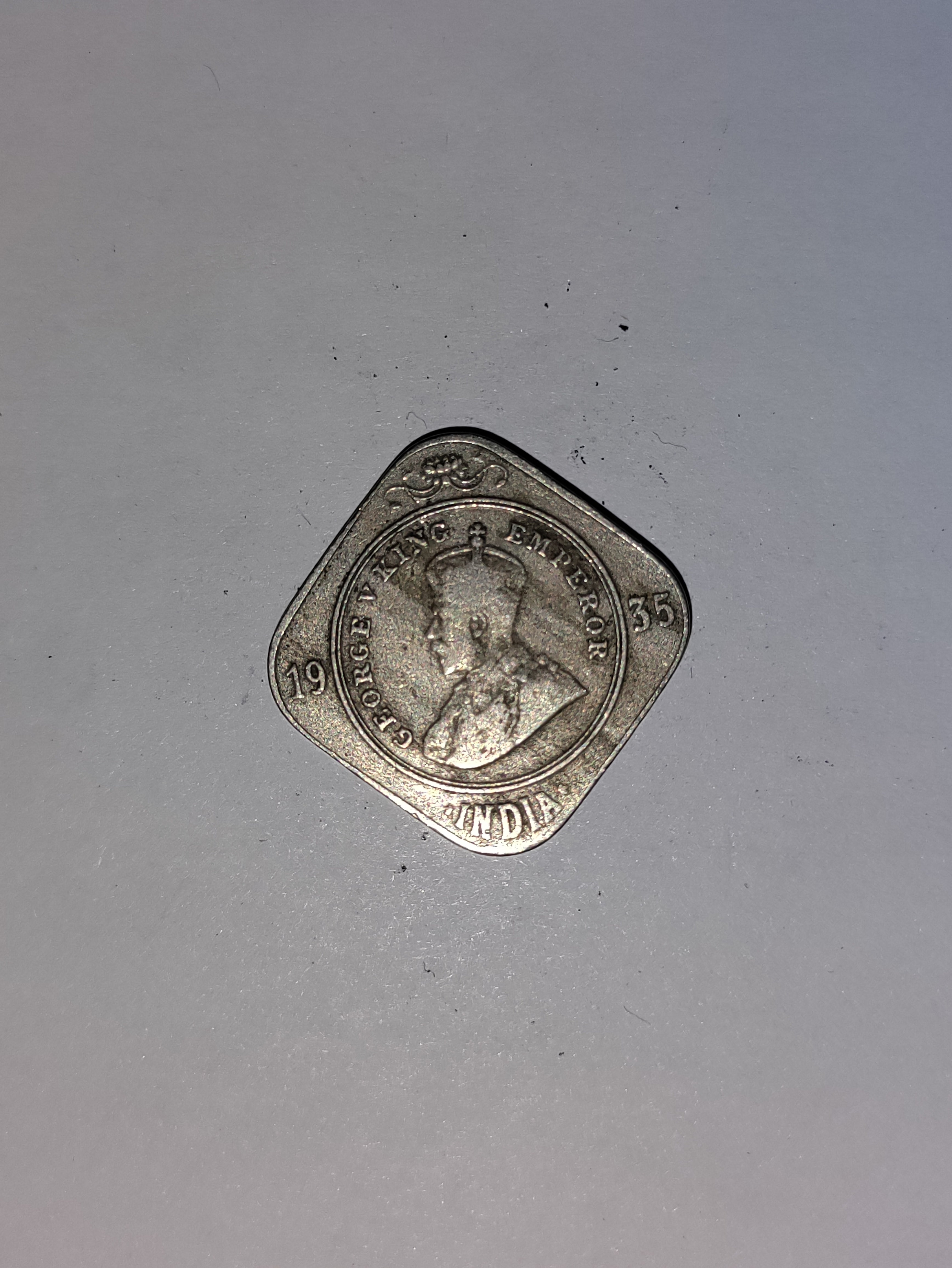 Two Annas India 1935