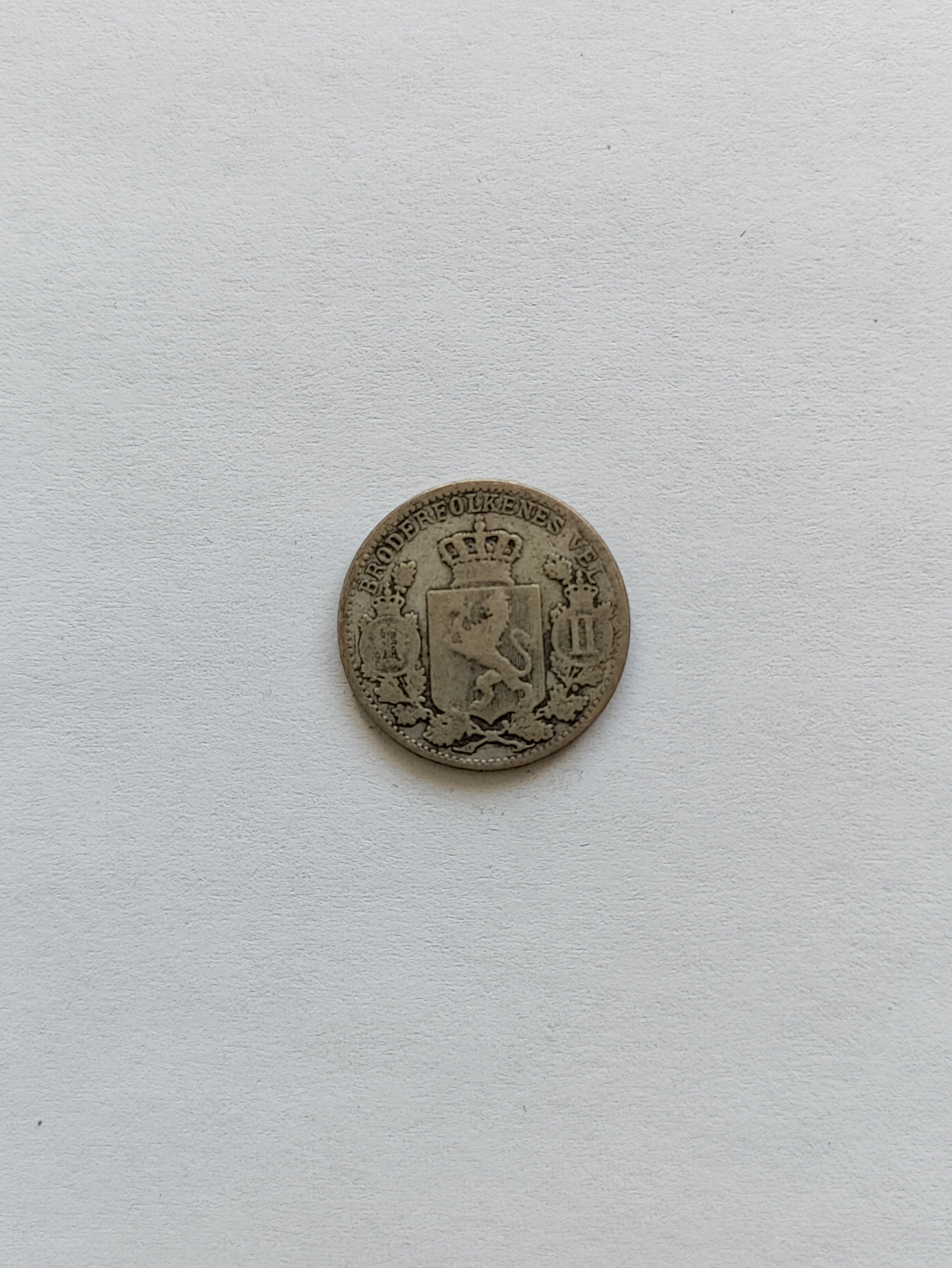 25 Øre 1896 Norge