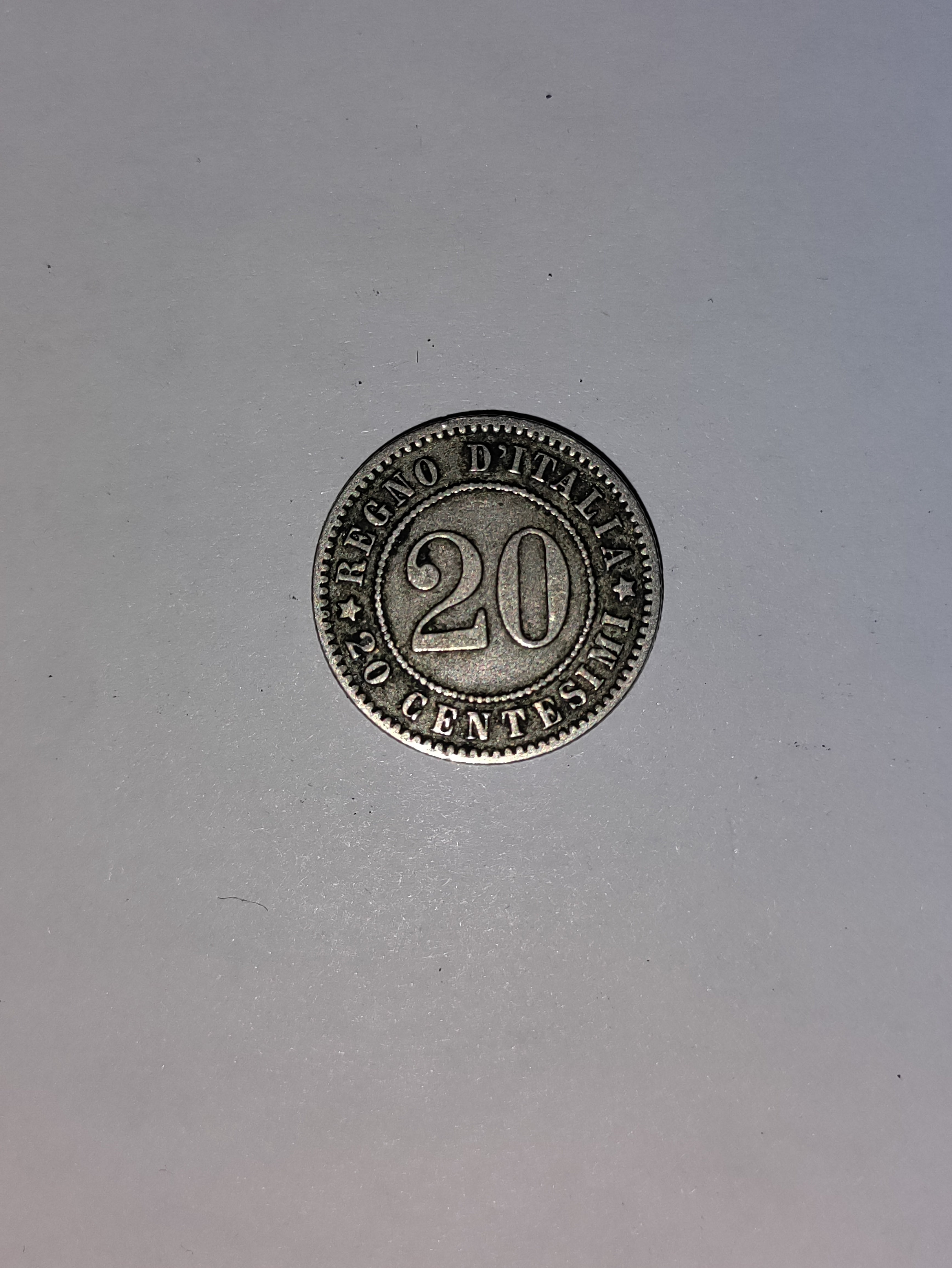 20 Centesimi Italy 1894