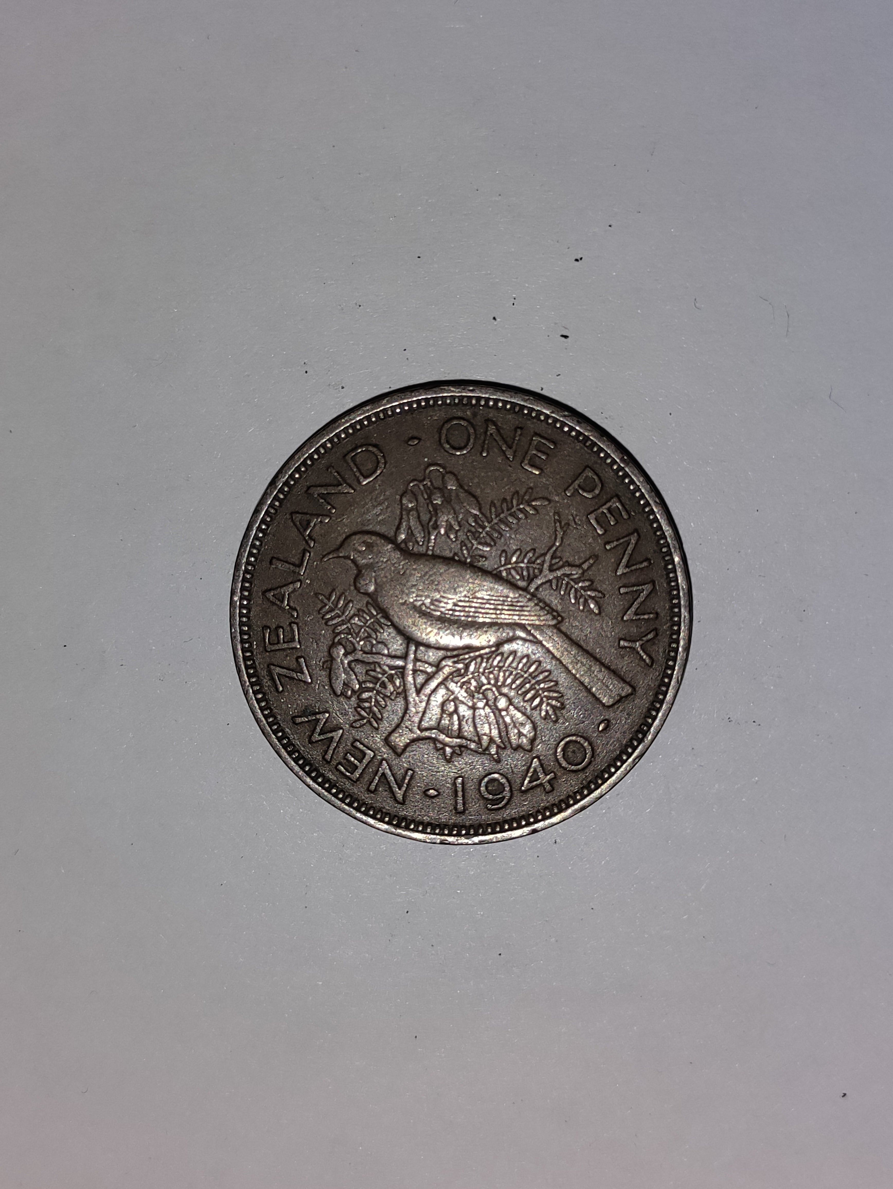 One Penny New Zealand 1940