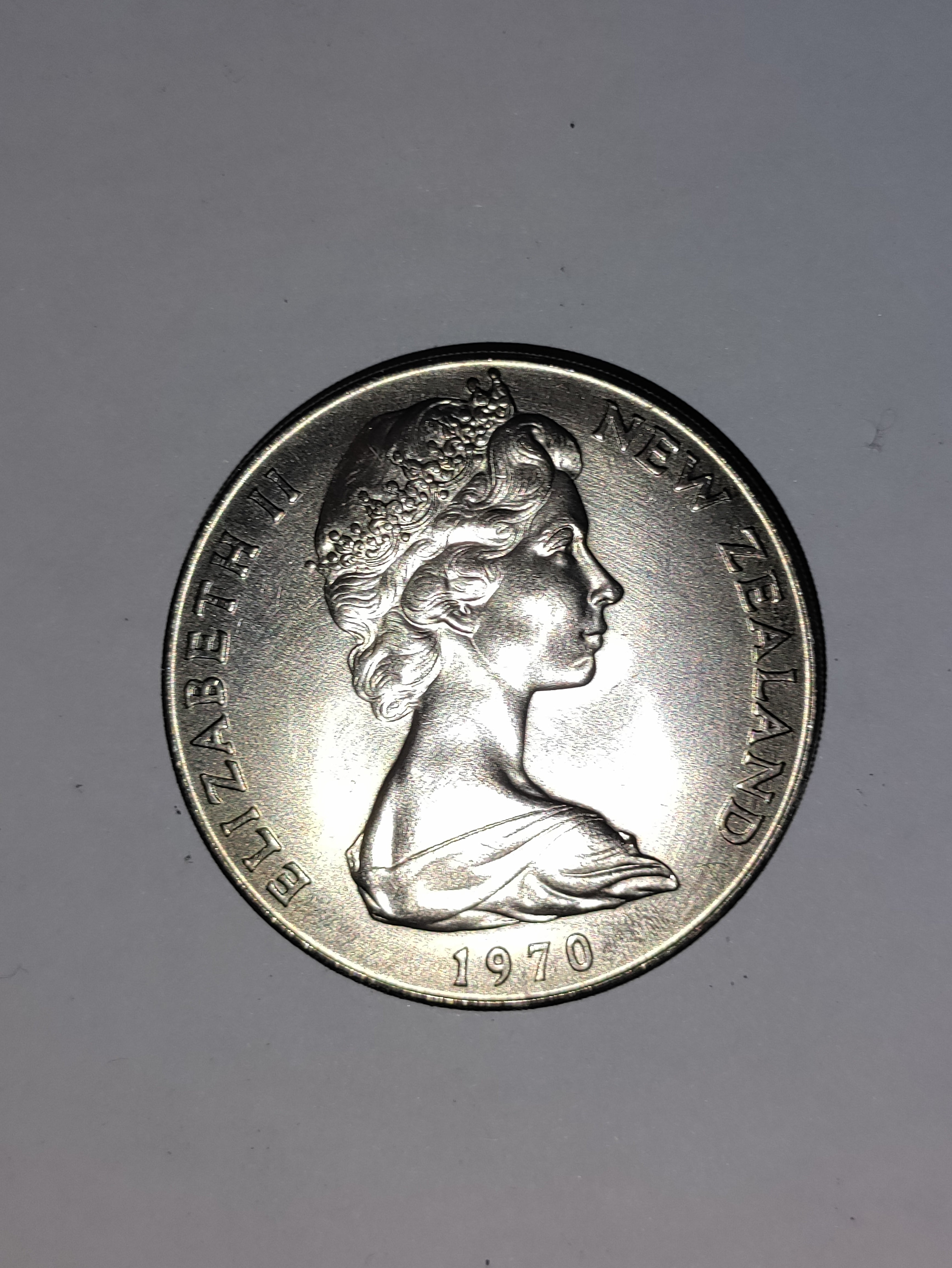 One Dollar New Zealand 1970