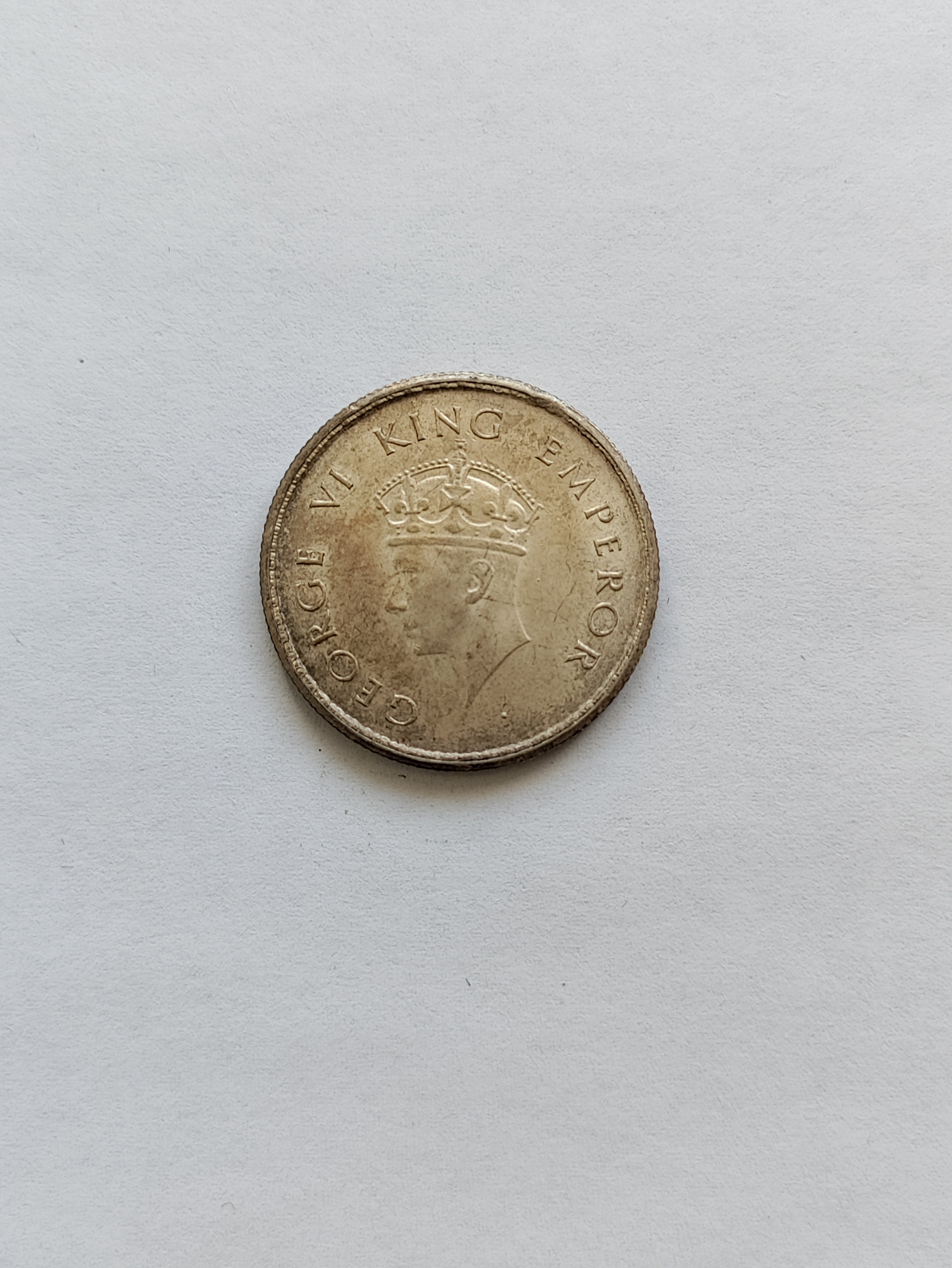 Half Rupee India 1938