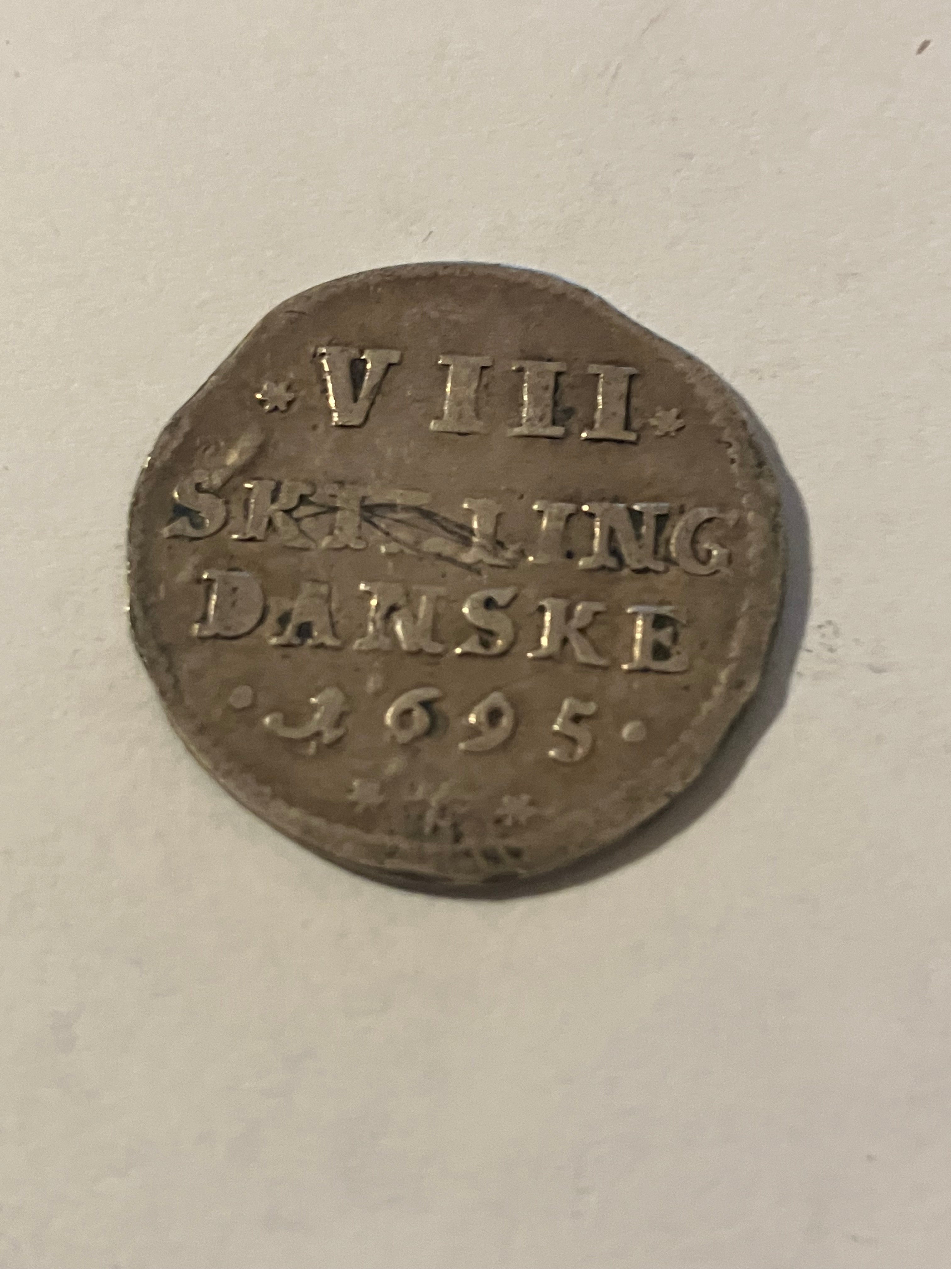 8 skilling 1695 Glückstadt