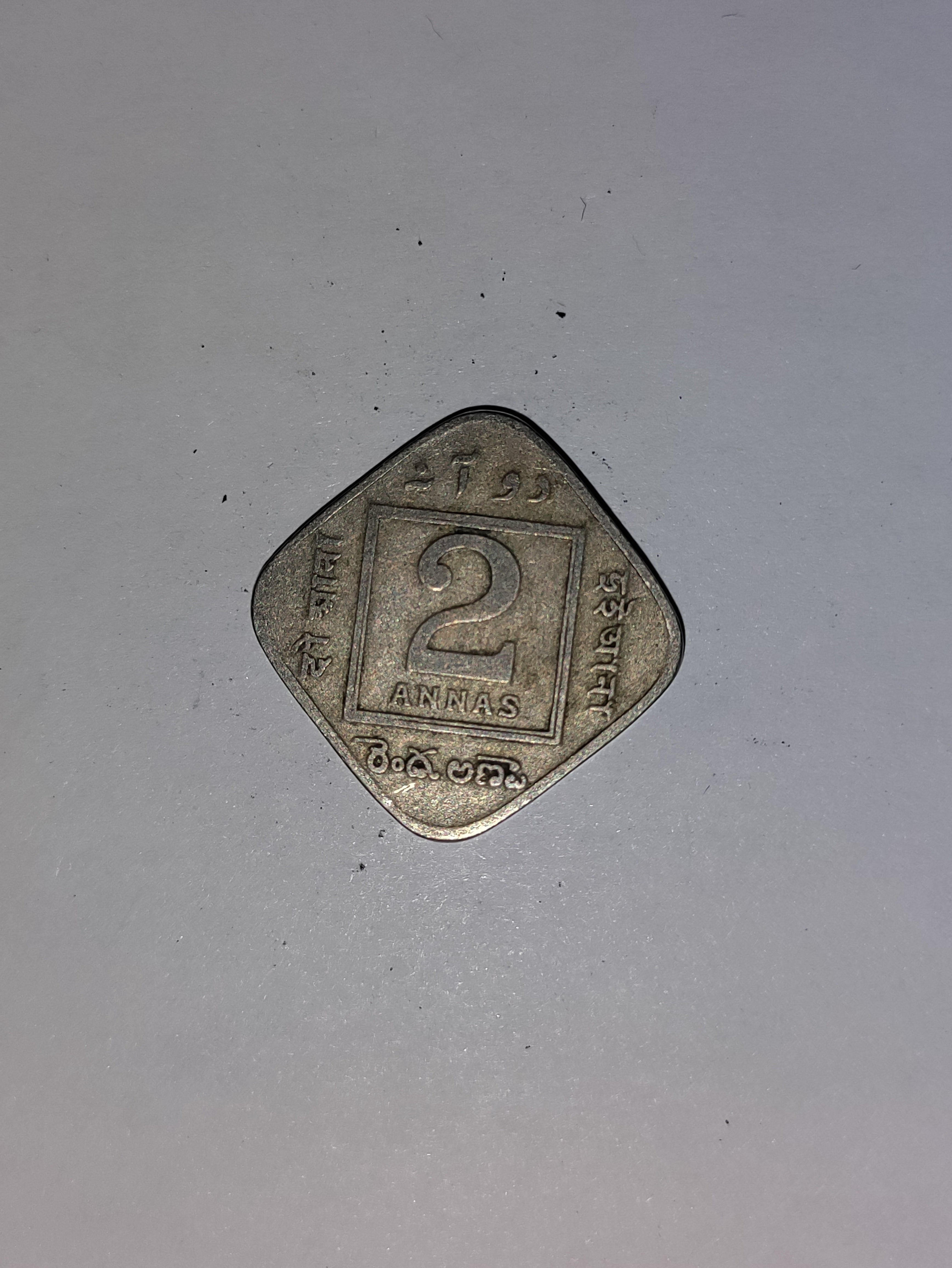 Two Annas India 1928