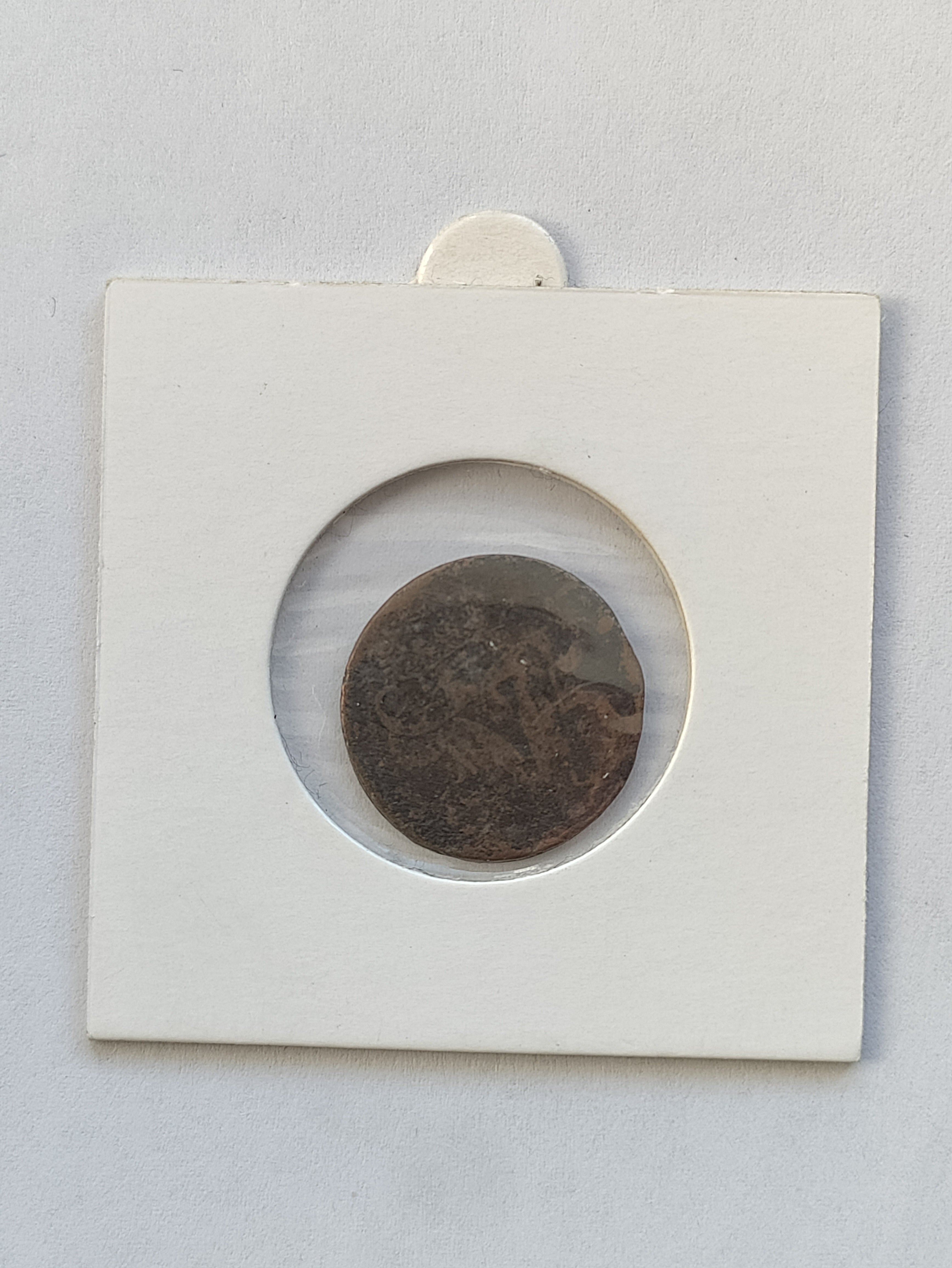 1/2 Skilling 1762 - Meget slidt