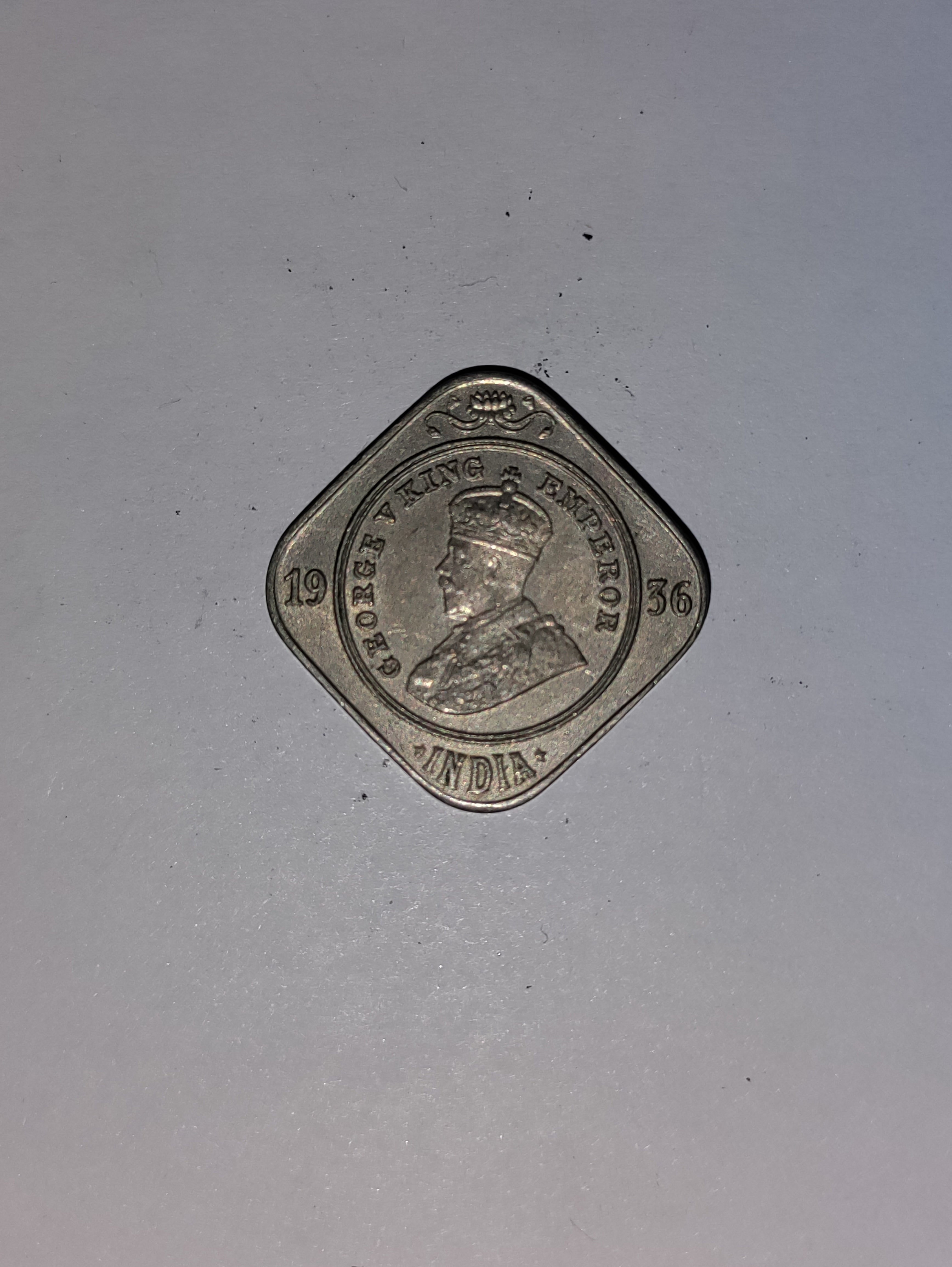 Two Annas India 1936