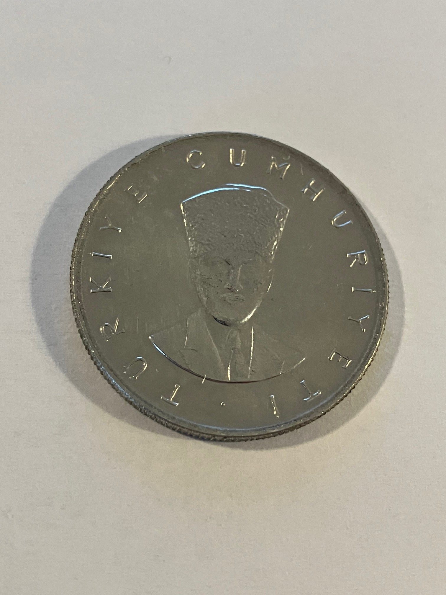 25 Lira 1970 Turkey Silver