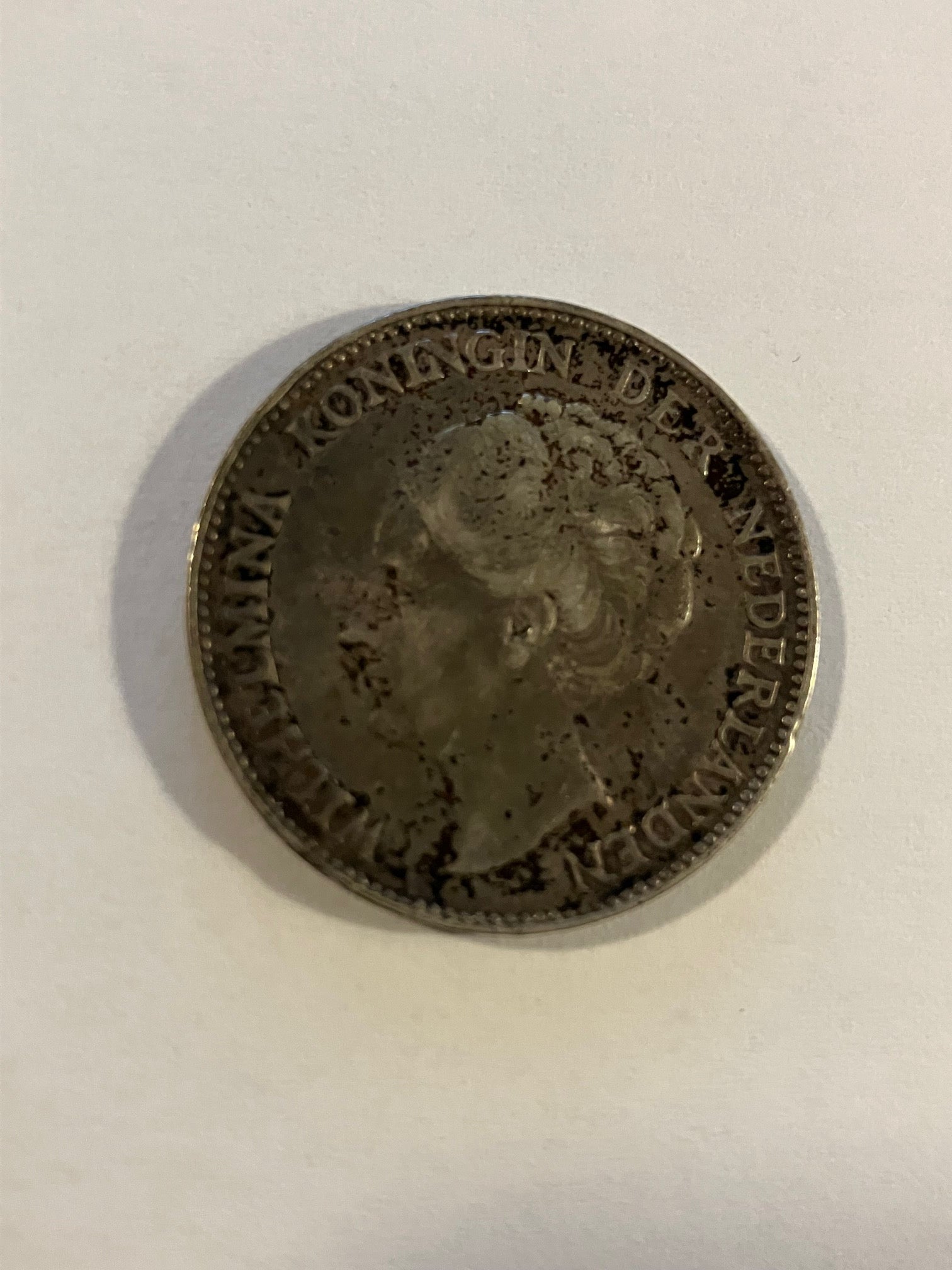 1 Gulden 1924 Netherlands - Bad condition