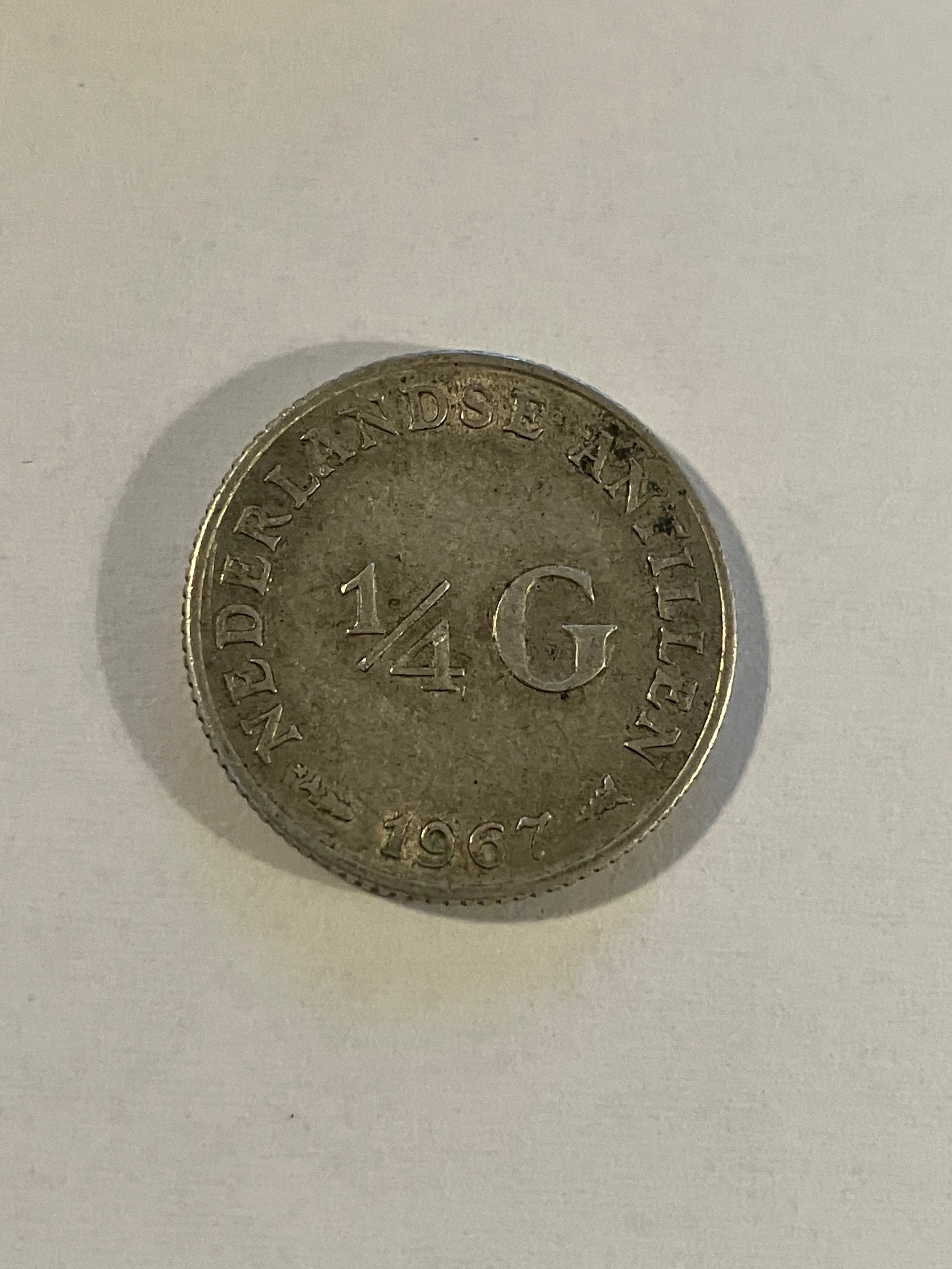 1/4 G Netherlands Antilles 1967
