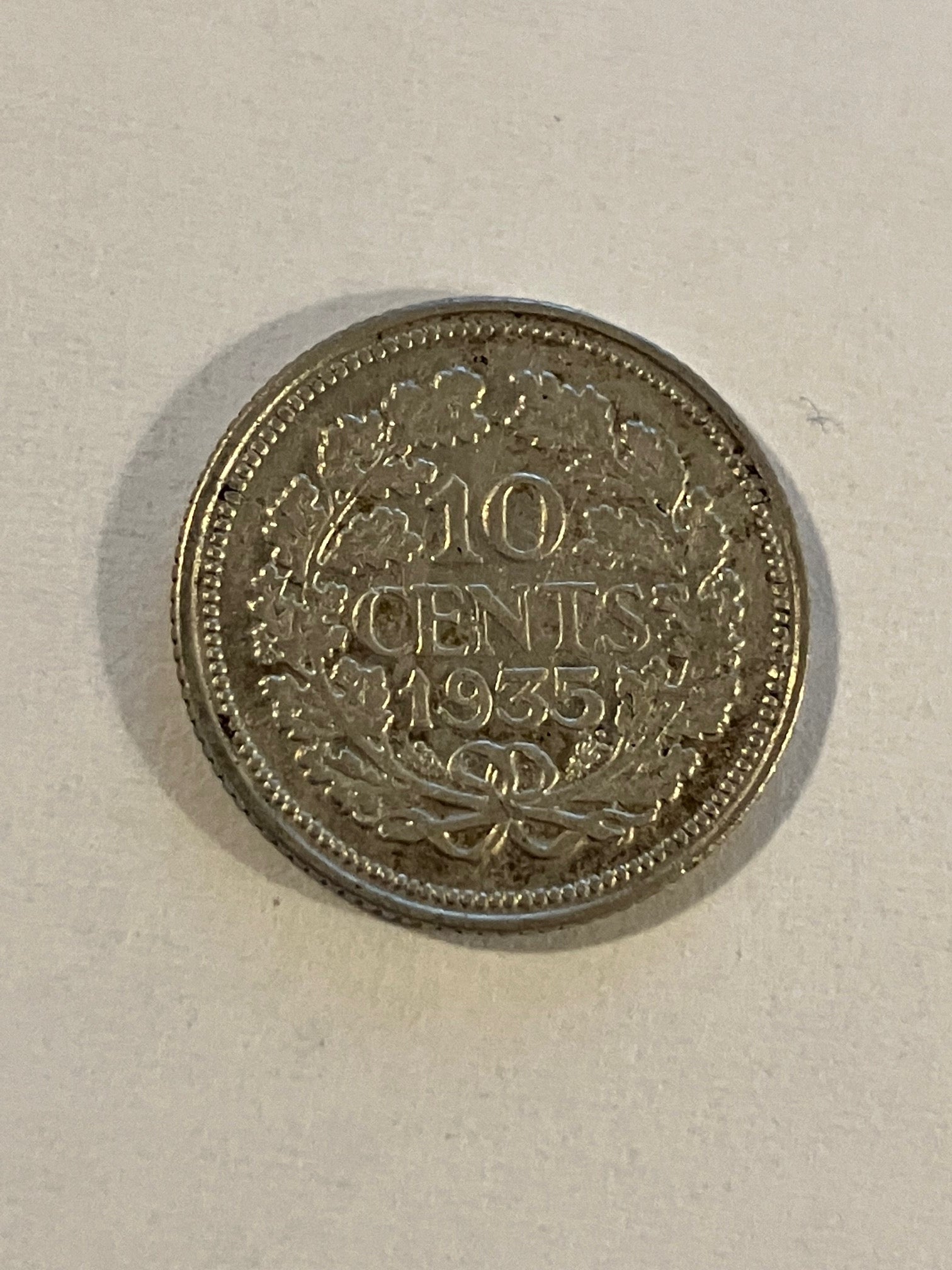 10 Cents 1935 Netherlands