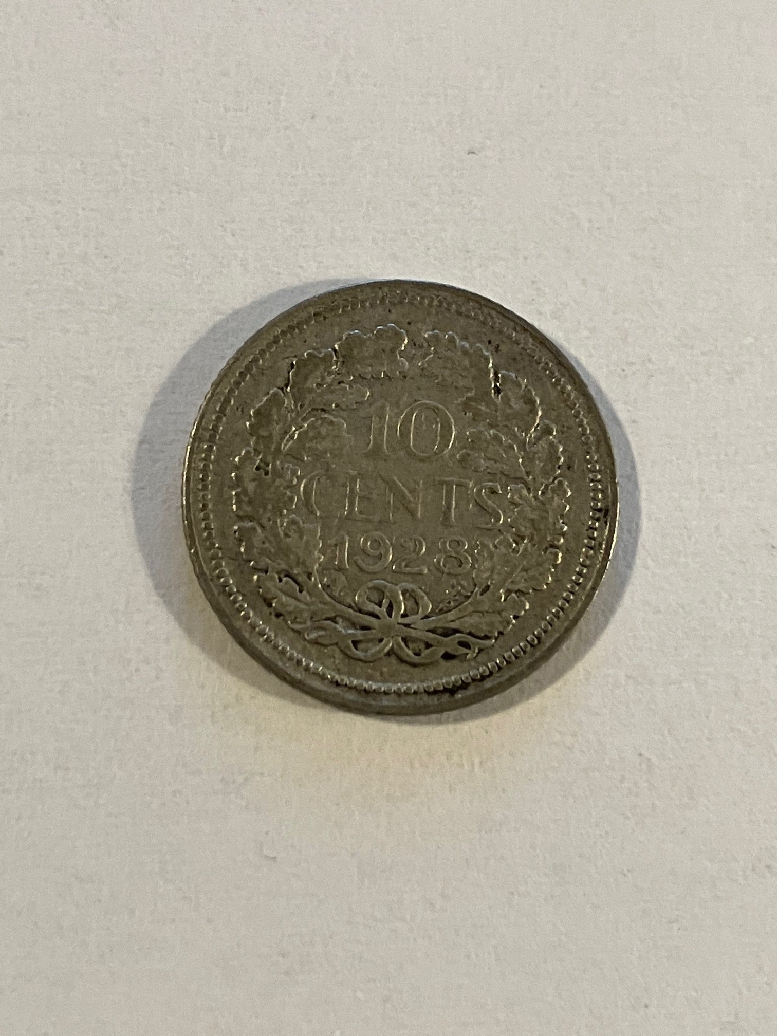 10 Cents 1928 Netherlands