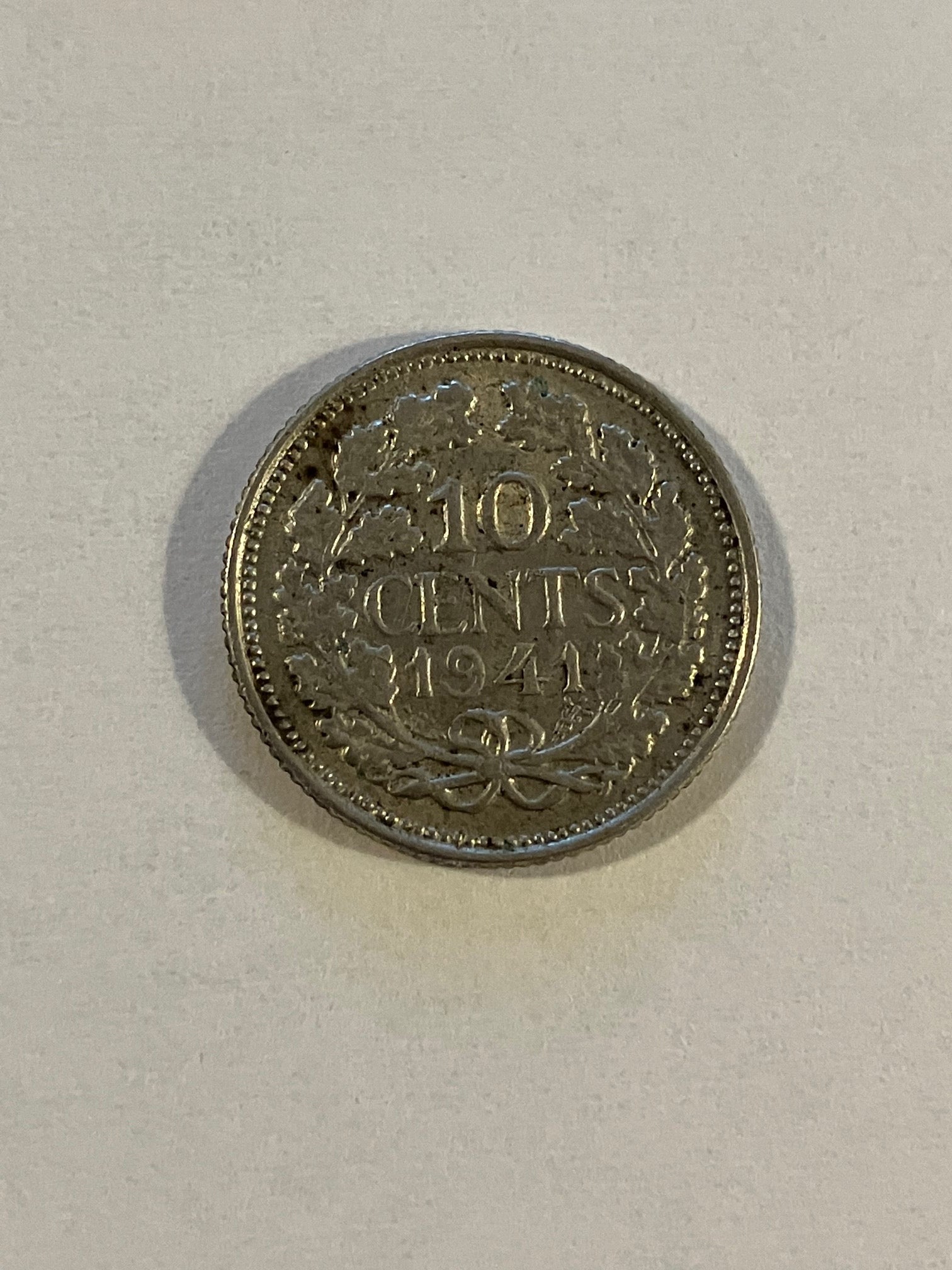 10 Cents Netherlands 1941